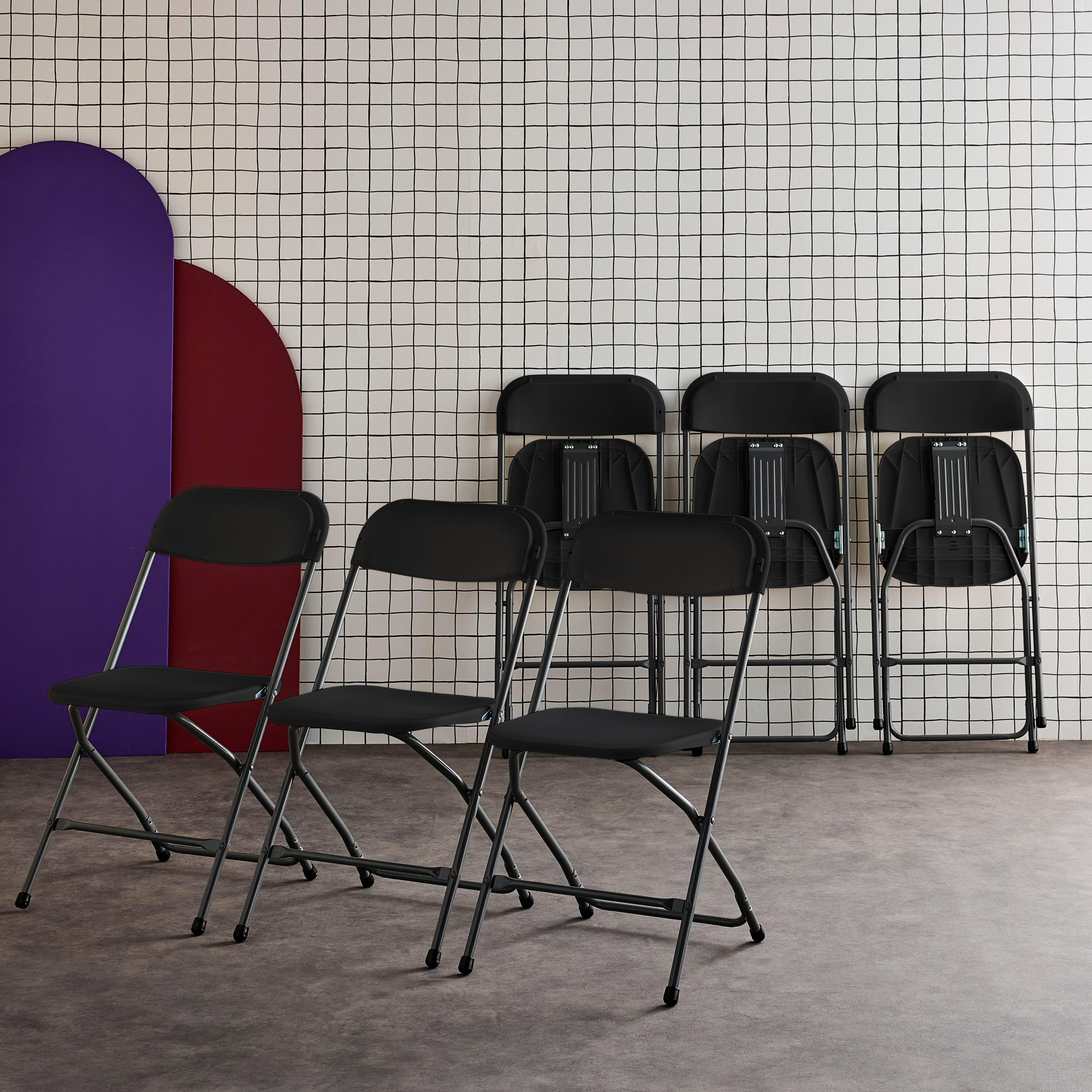 Fiesta x6 - Sillas plegables para eventos, set de 6