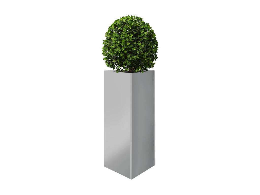 Decoratodo triangular acero galvanizado 40x34,5x70 cm