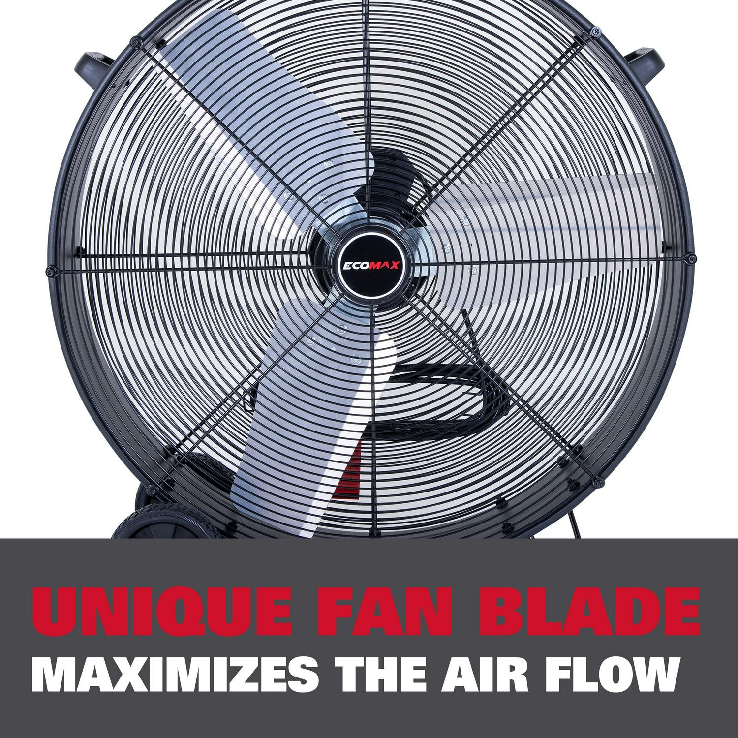Ecomax 30 Inch High Velocity Drum Fan - Image 5