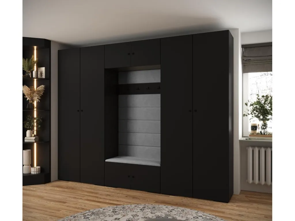 Banakdecoracion 2 armario con puertas batientes 236.7/300/47 58104XZTM