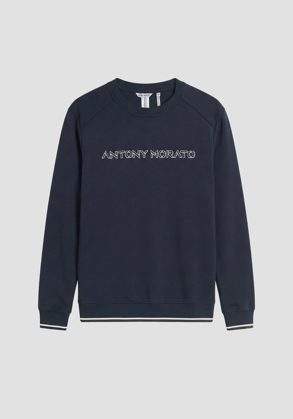 Antony Morato REGULAR FIT SWEATSHIRT IN COTTON INTERLOCK BLEND