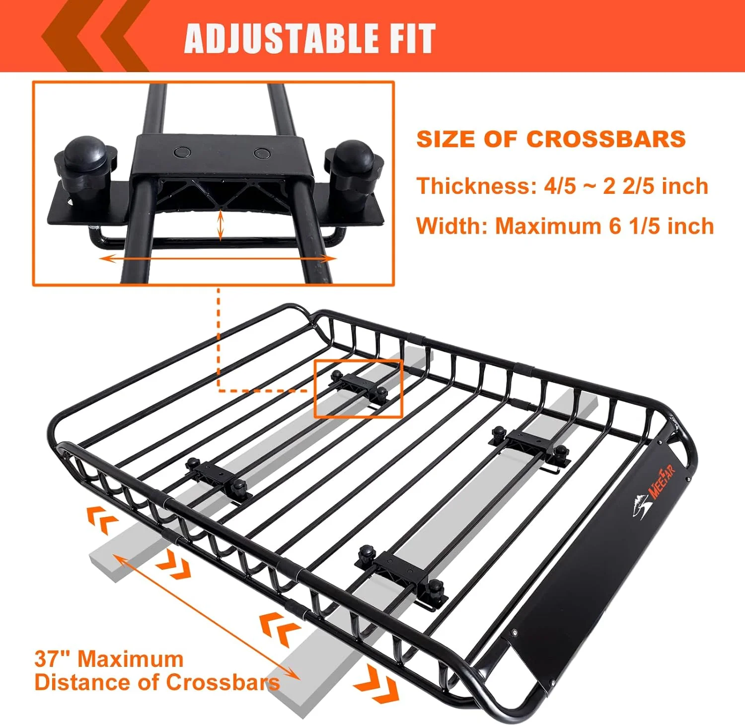 Roof Rack Universal Roof Basket 51