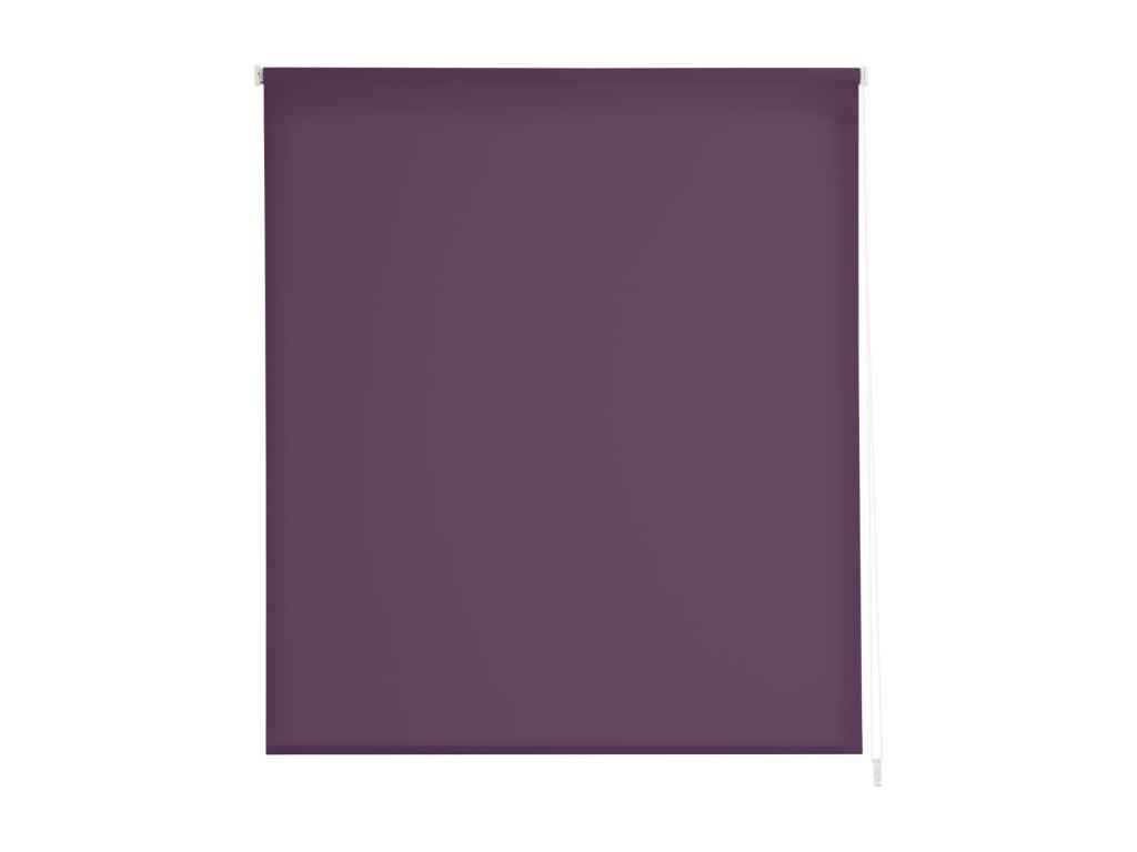 Casaplu | Estores Enrollables Lisos Translucidos | 180 x 235 cm (Ancho por Alto) Tamaño de Tela 177 x 230 cm | Modelo GOVE Color Violeta