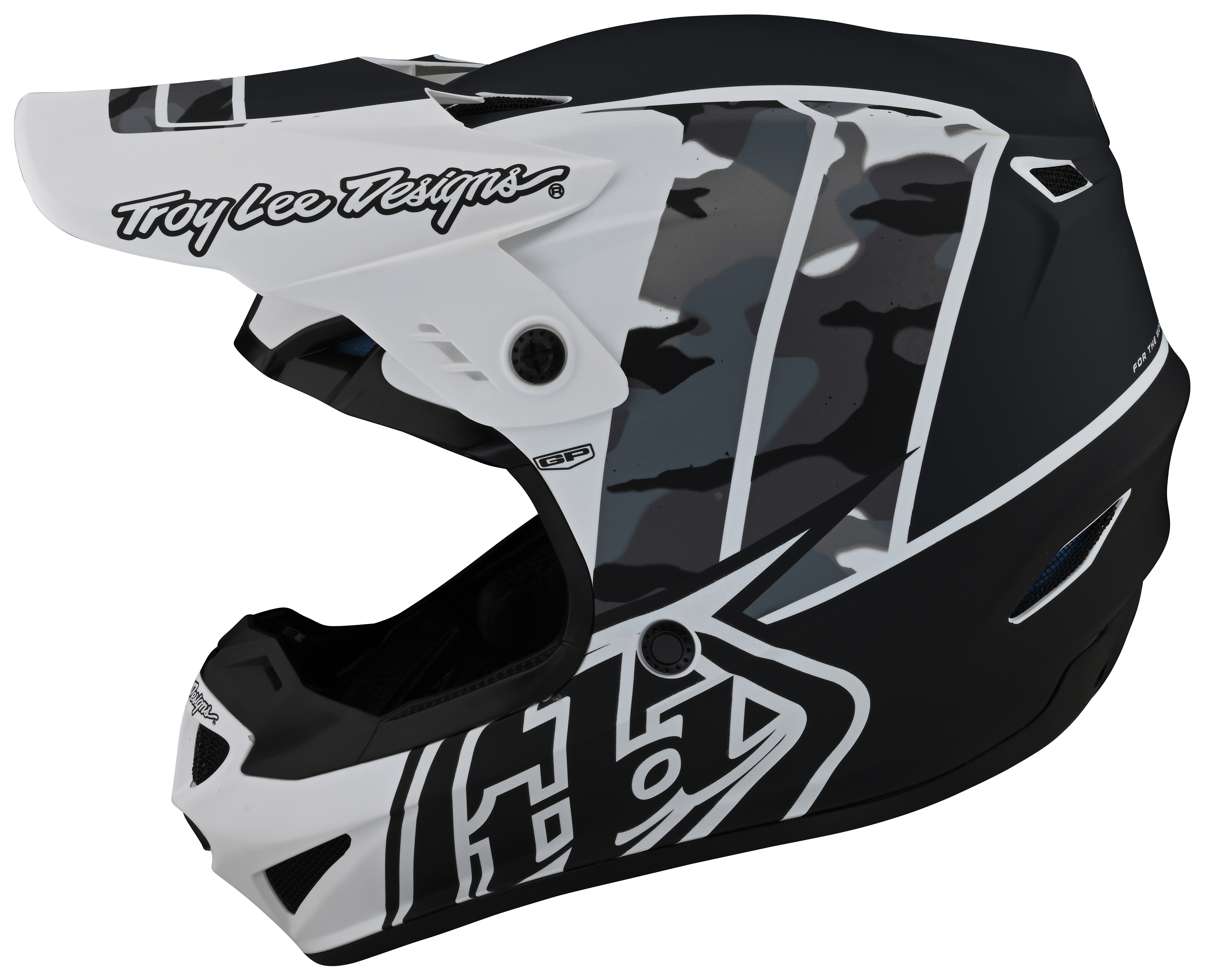 SportsBikeShop Troy Lee Youth GP Nova Helmet (Youth MD)