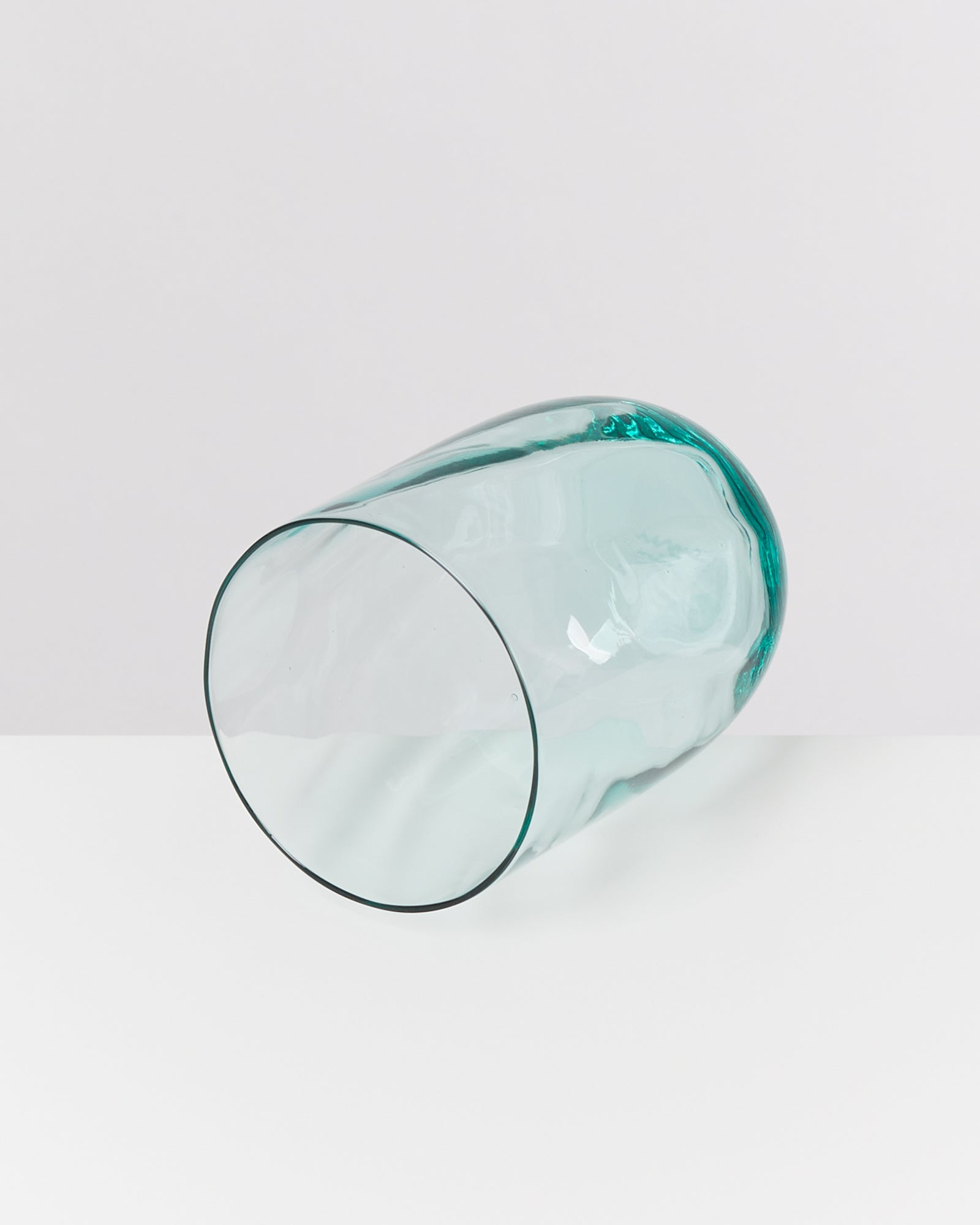 Calma Glas groß swirl grün