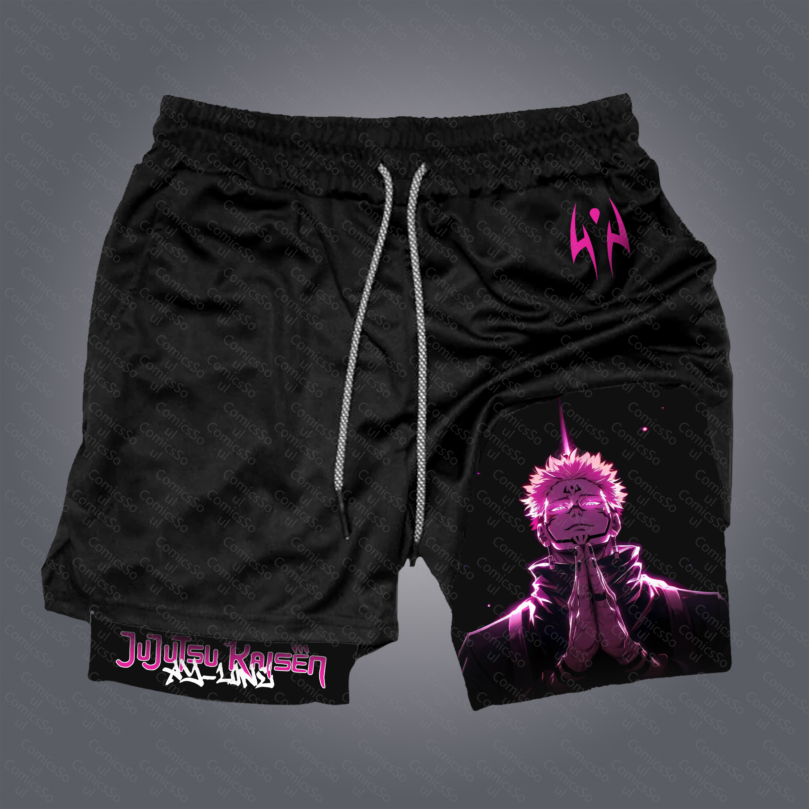 Unisex “ Comicssoul” Casual Streetwear Shorts