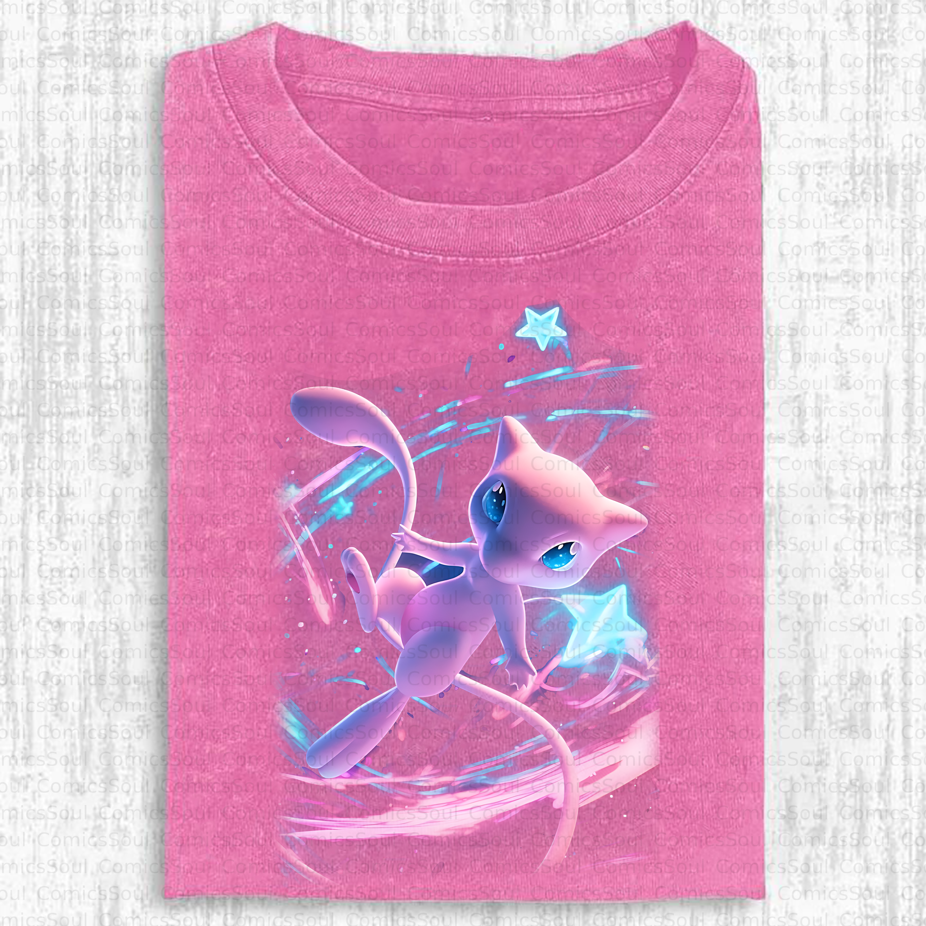 Unisex Anime Inspired Vintage Washed T-Shirt