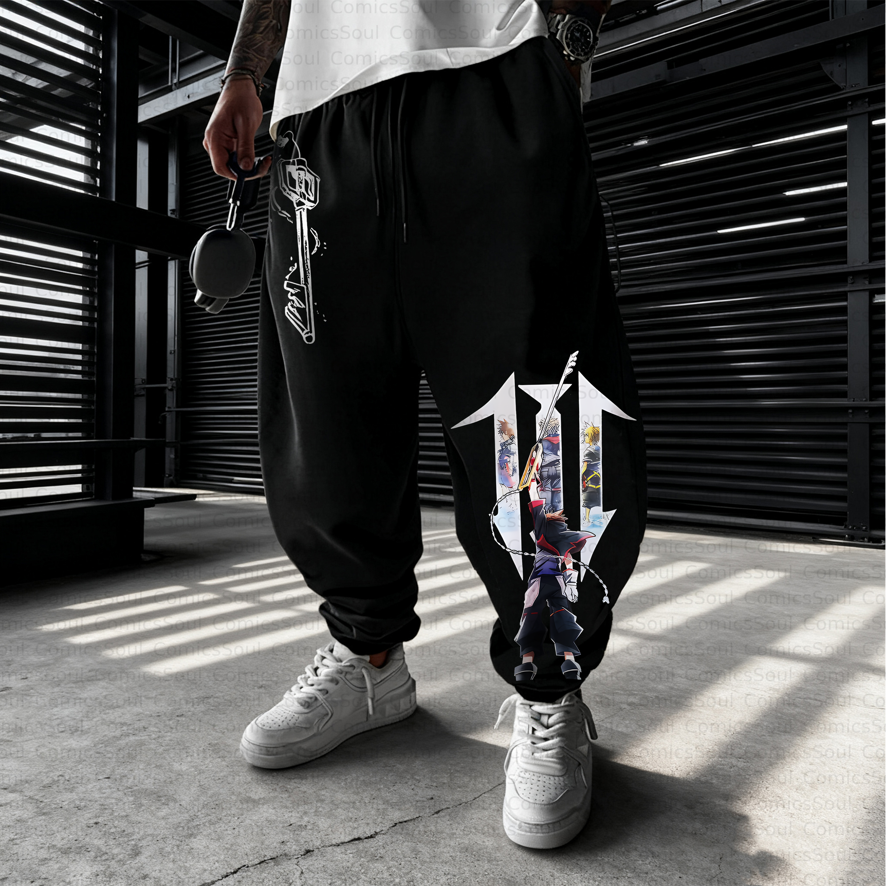 Unisex Casual Anime Streetwear Pant