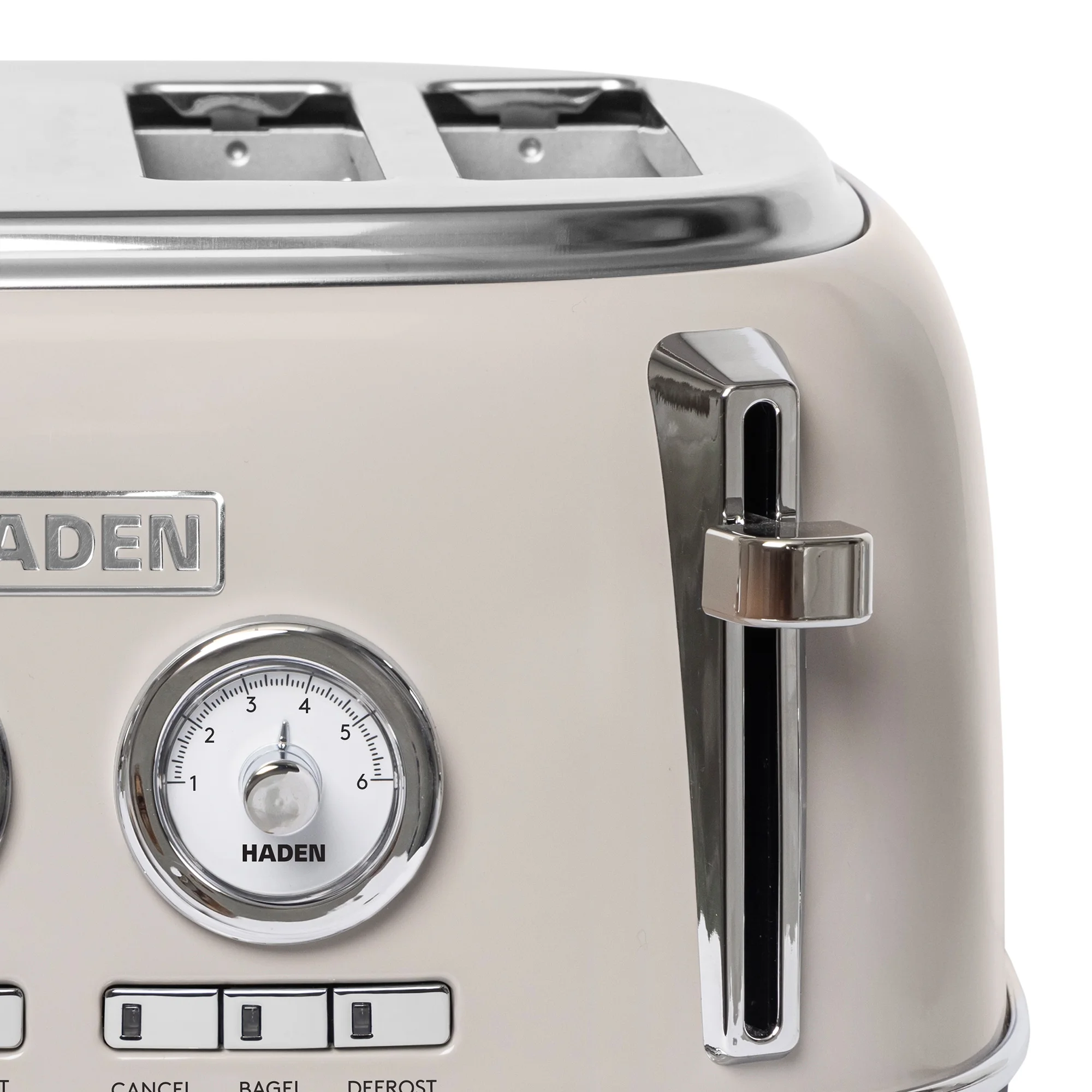 HADEN Dorset Stainless Steel 4-Slice Toaster with Browning Control, Cancel, Reheat and Defrost Settings - Image 8