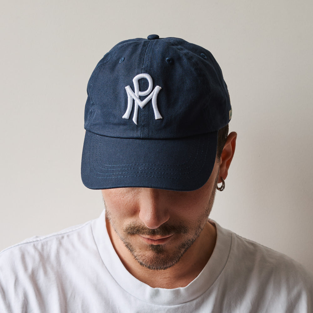 Merci - Casquette MP - Marine & Blanc