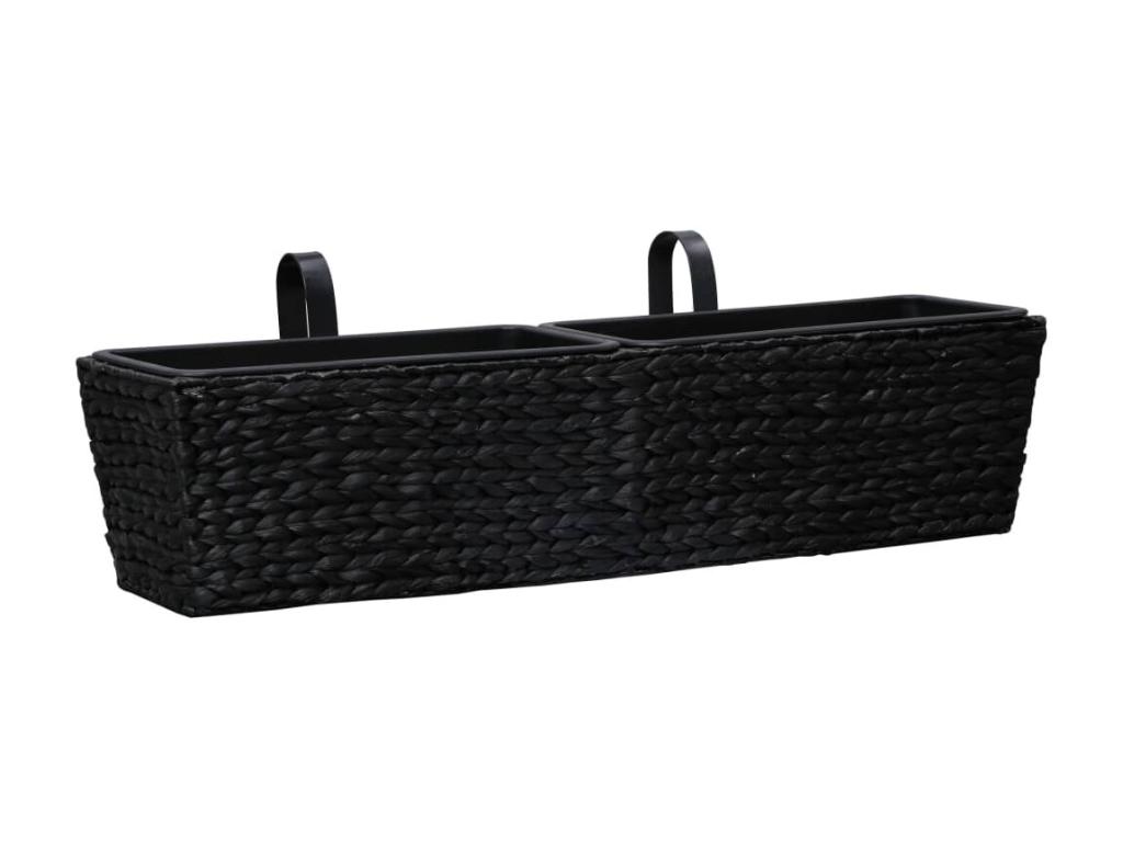 Decoratodo 2 piezas Jacinto de agua Negro