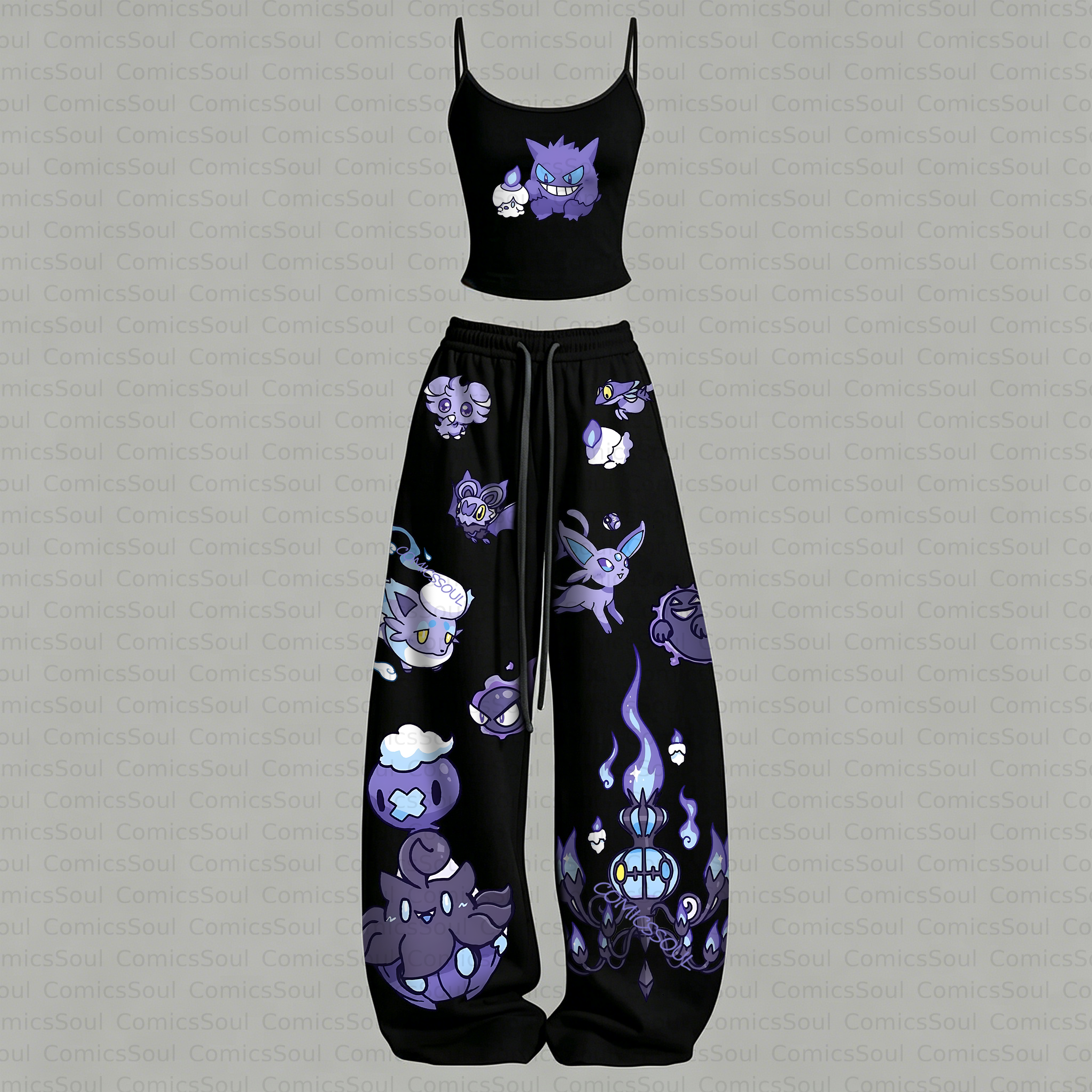 Pokémon Top & Elasticated Trousers Two-Piece Set