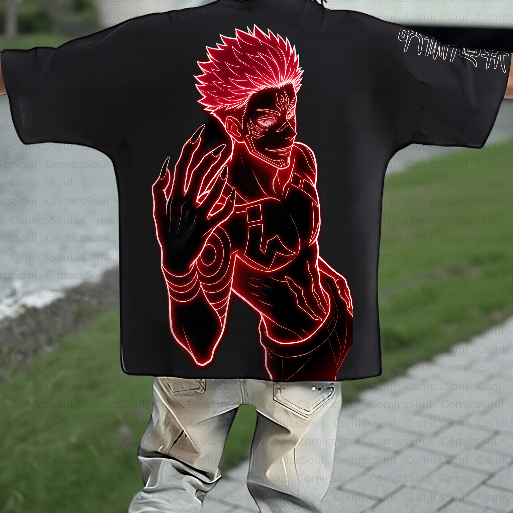 Unisex Anime Inspired Vintage T-Shirt