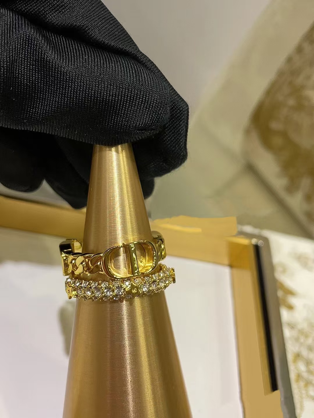Dior CD Star Stacking Rings - 2 Pieces - Original Replica Club