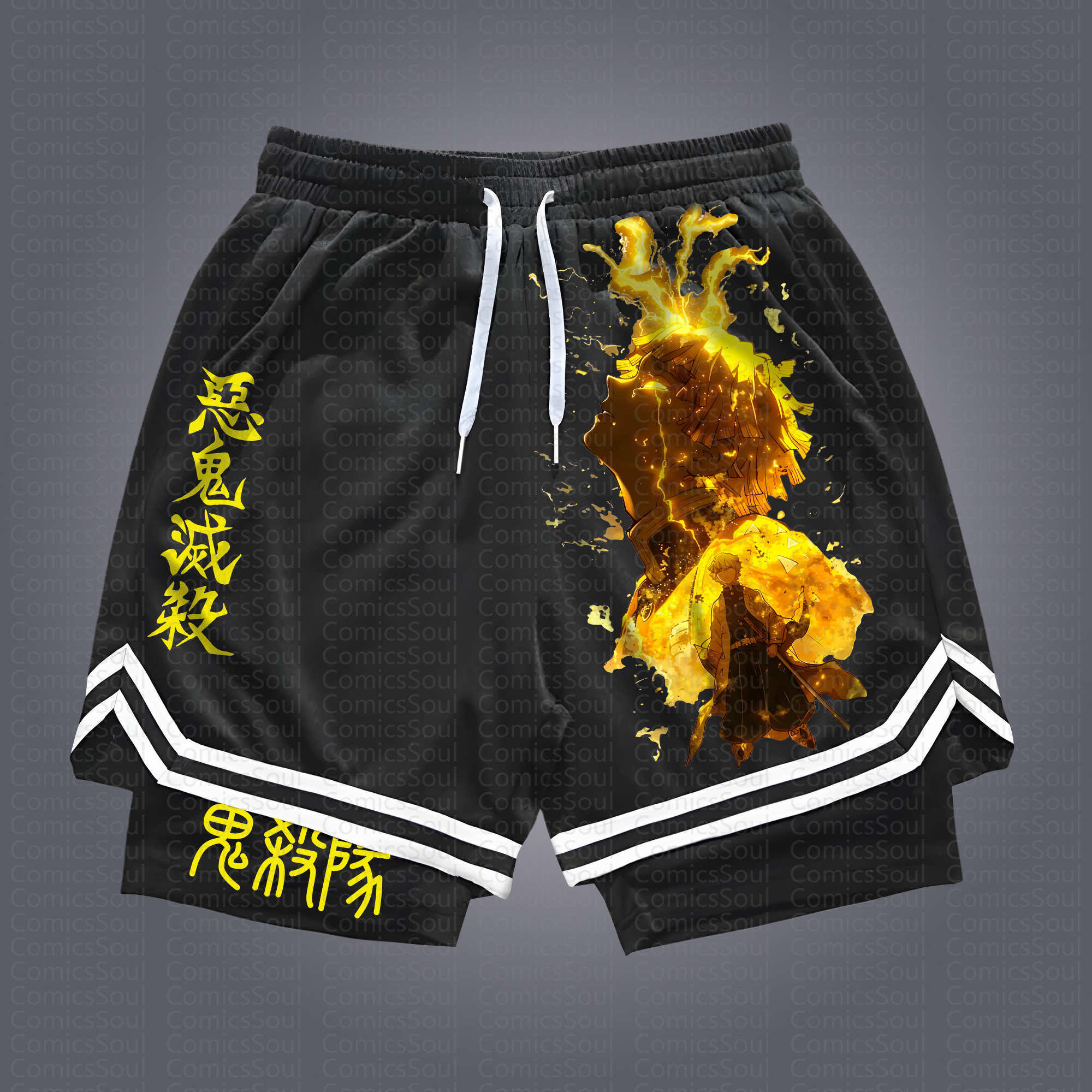 Unisex Casual Anime Streetwear Shorts