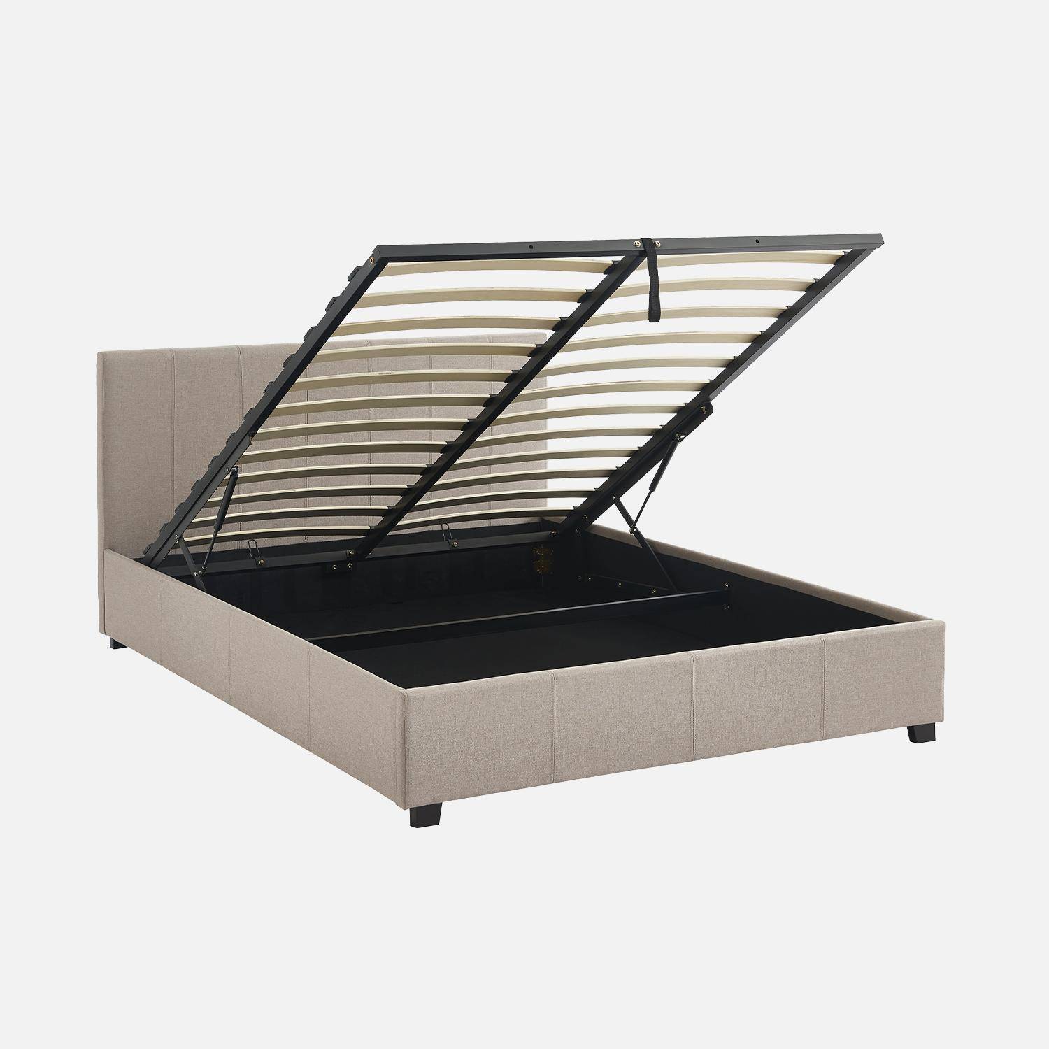 Avalon - Cama con somier abatible y cabecero, 140x190cm