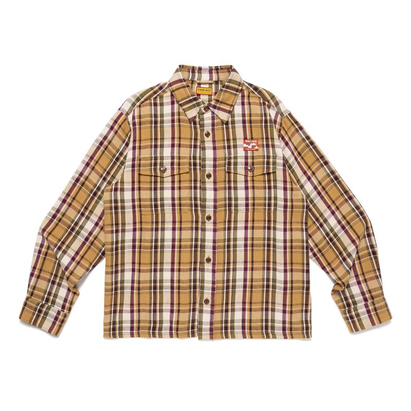 HUMAN MADE CHECK SHIRT