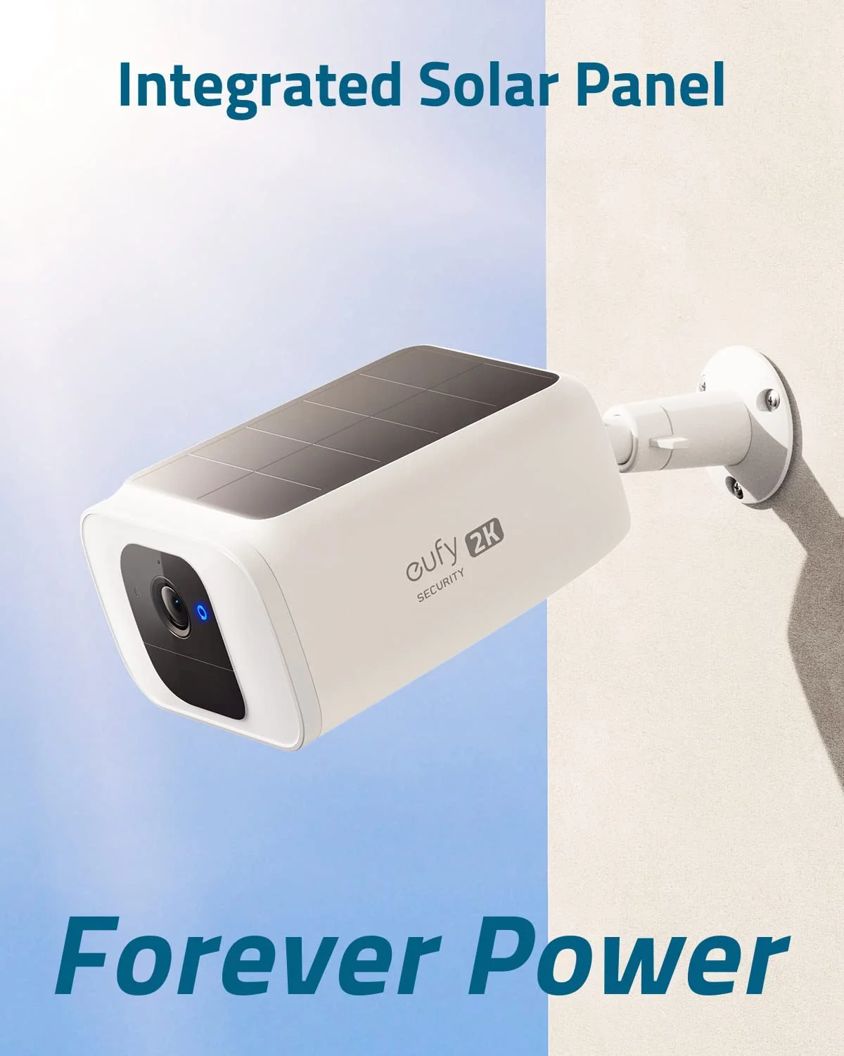 Eufy SoloCam S230 Solar Security Camera S40, 4K UHD, 4-Cam Kit, White, 4-Pack - Image 9