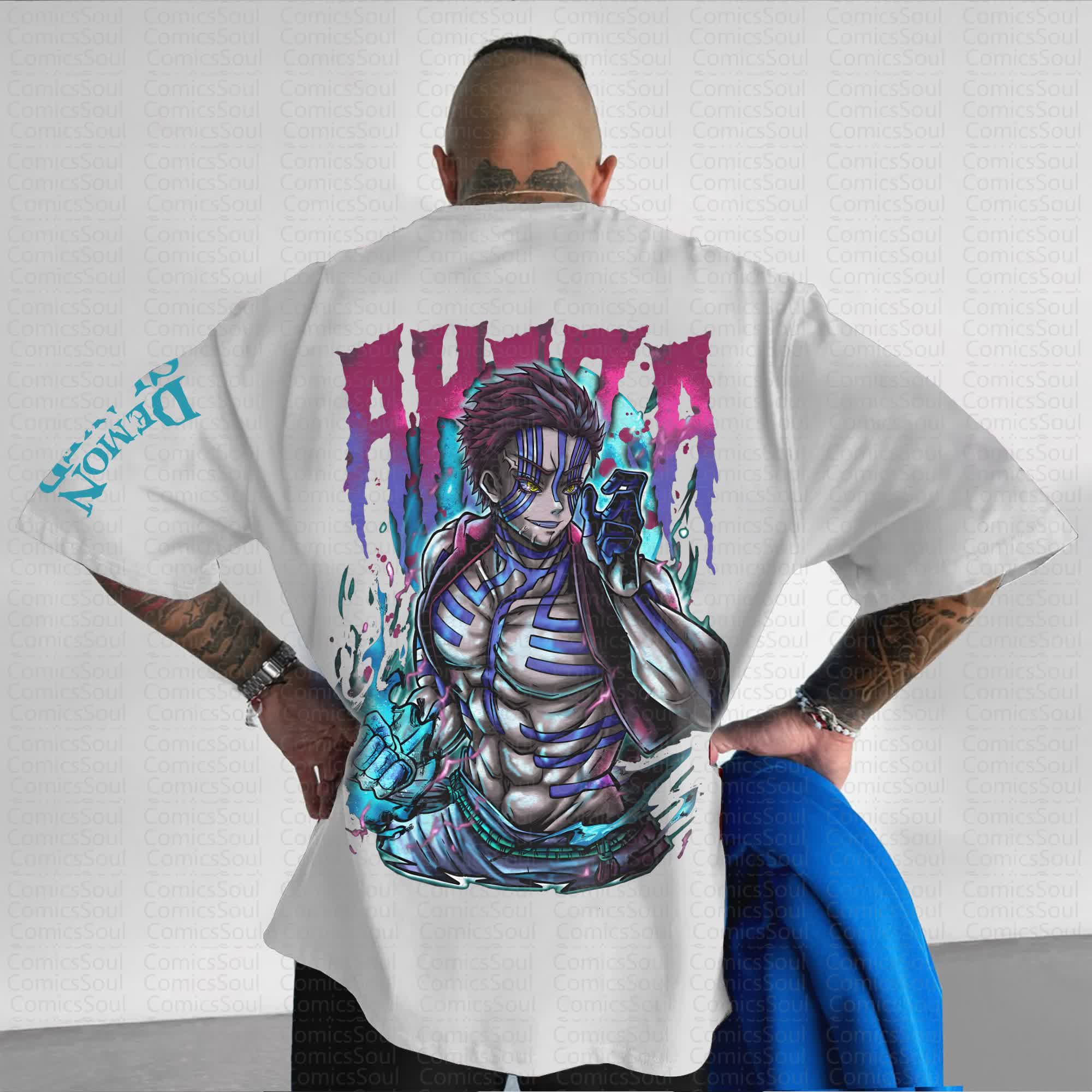 Unisex Anime Inspired Vintage T-Shirt丨Comicssoul