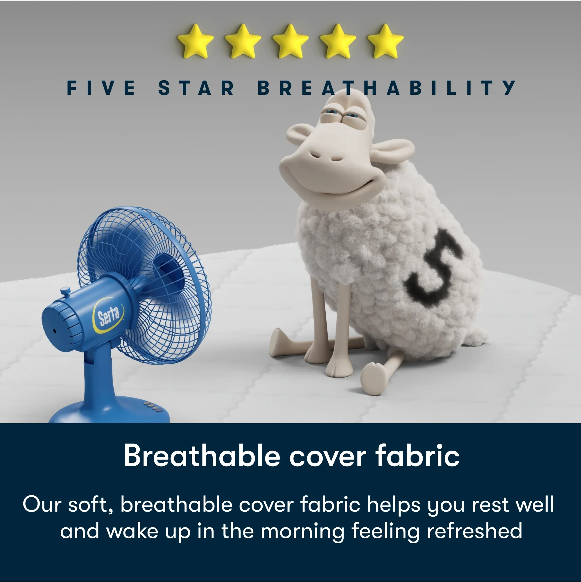 New! Serta Five Star Mattress 7" Sertapedic Firm Mattress in a Box -Twin