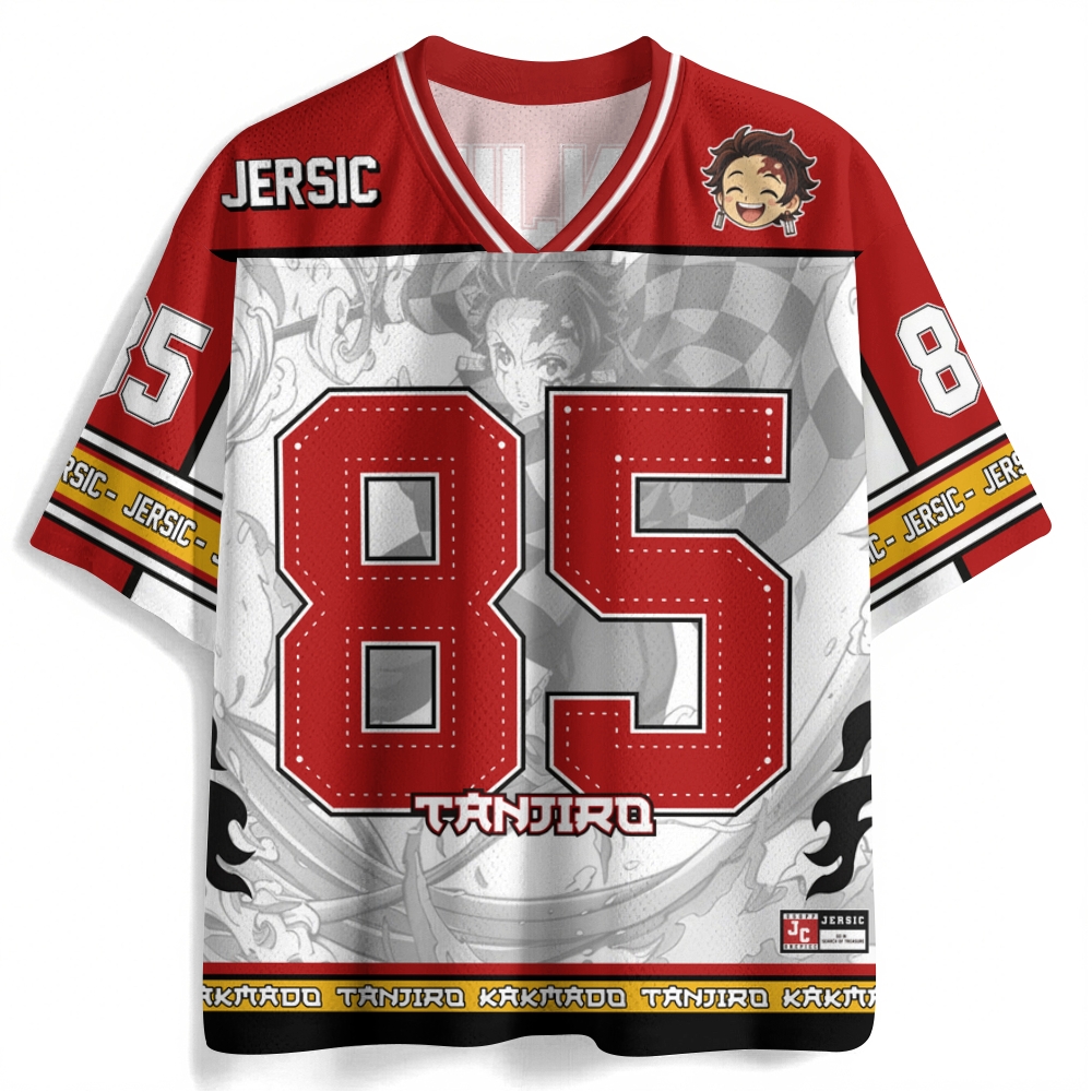Demon Slayer Anime Football Jersey
