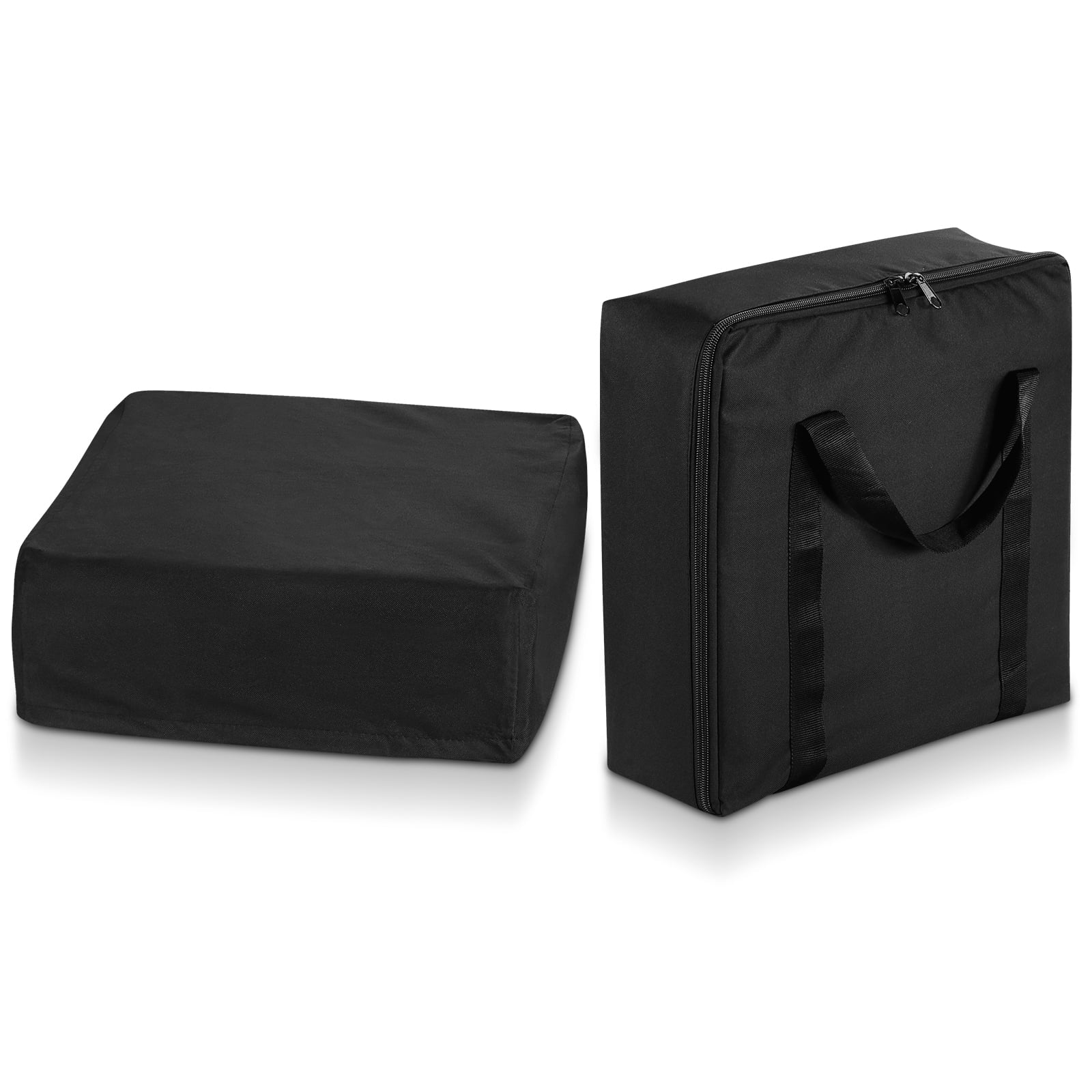 17 Tabletop Griddle Cover Carry Bag Set. Fits Blackstone 17 Griddle Cooking Station Without Hood. Black