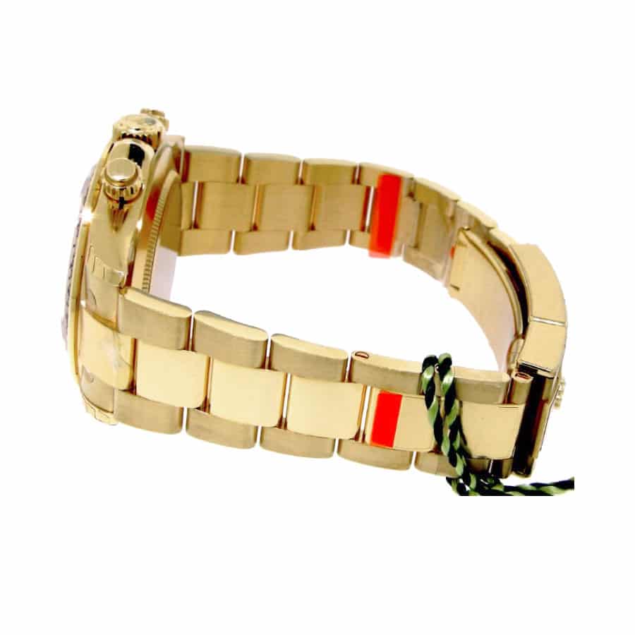 Rolex Cosmograph Daytona Oyster Yellow Gold Black Dial 116508-0009 Replica