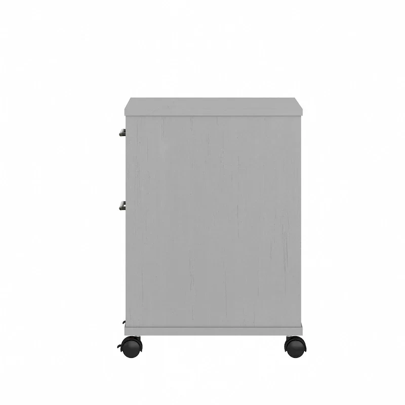 Bush Furniture Key West Mobile File Cabinet with 2 Drawers