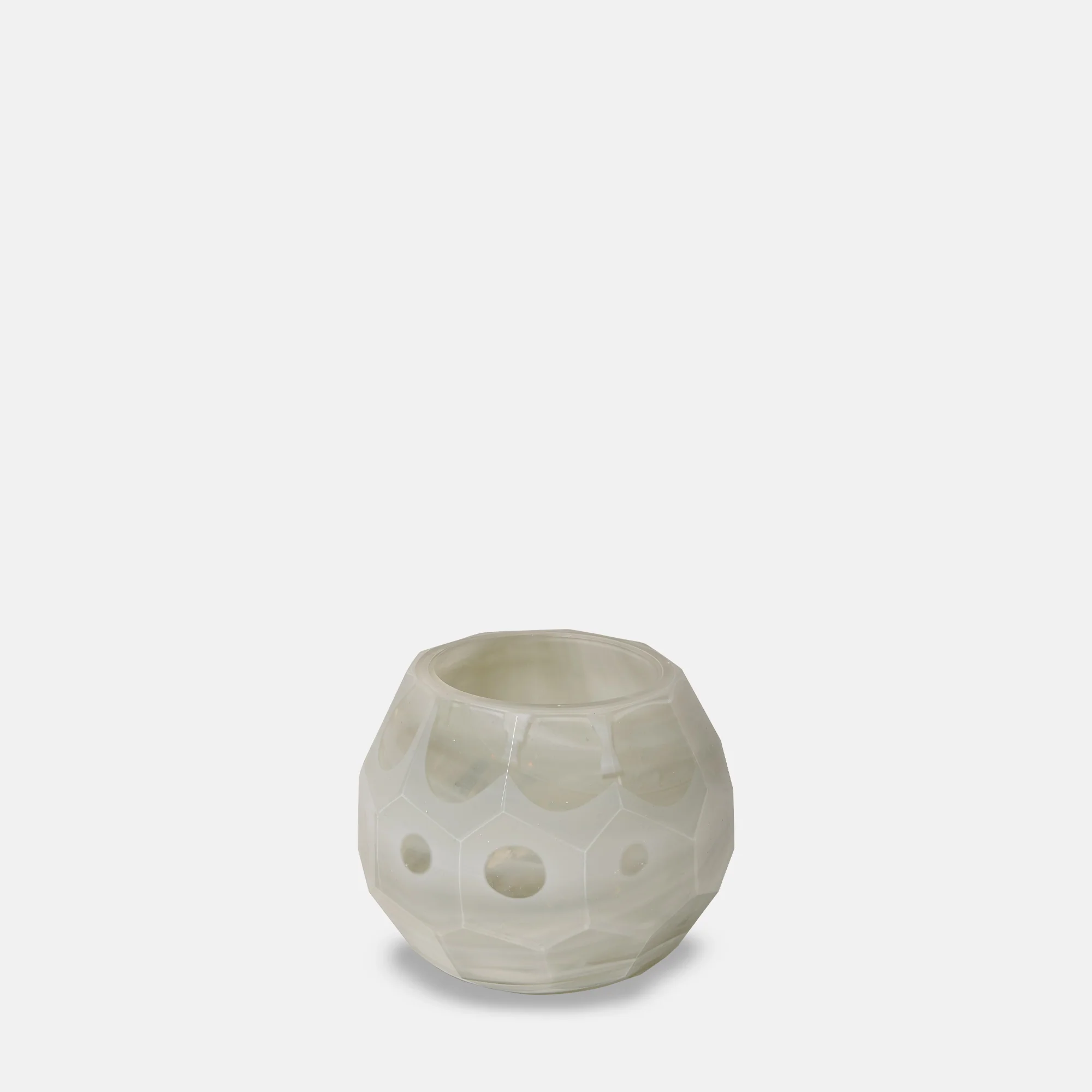 Oleander Glass Candle Holder