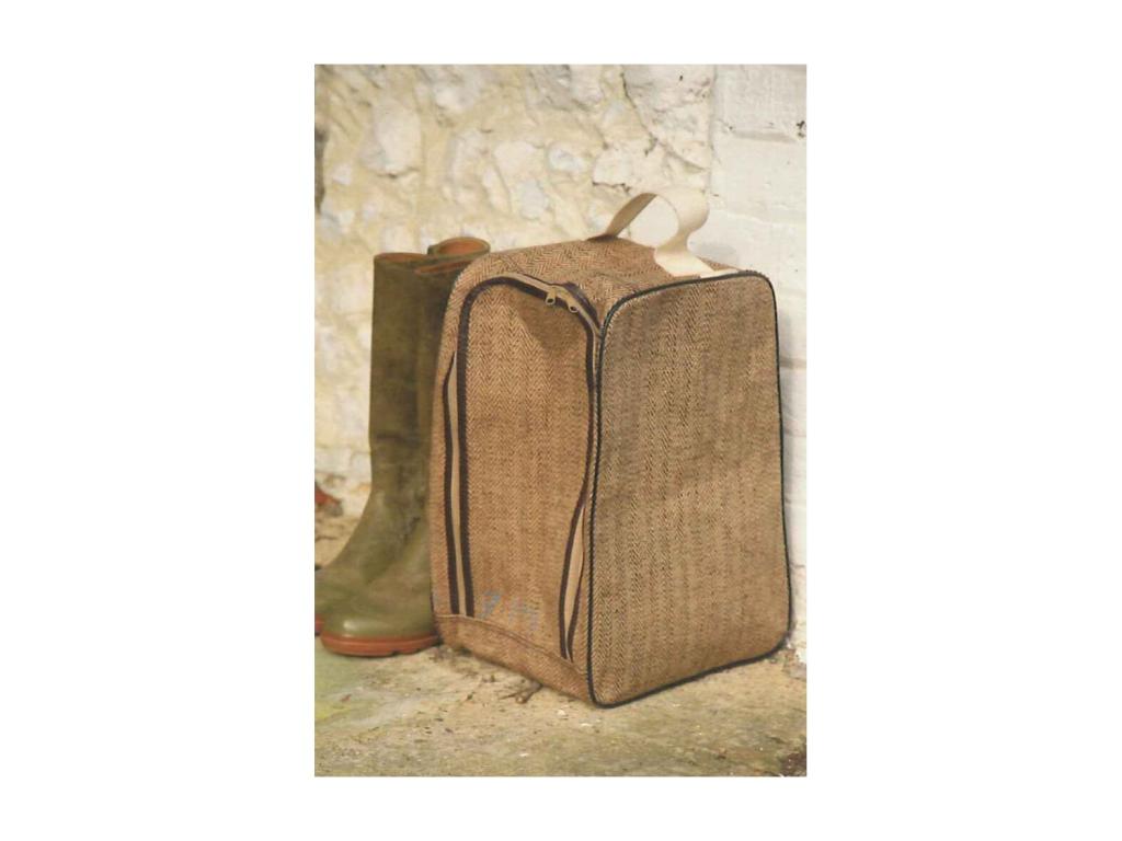 Bolsa de yute reforzada para botas