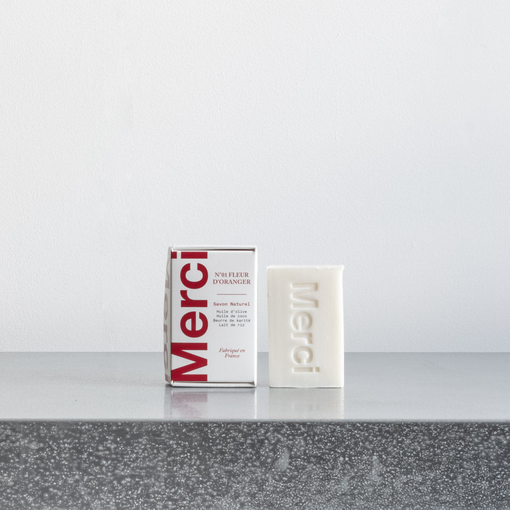Savon Merci n°01 - Fleur d'oranger