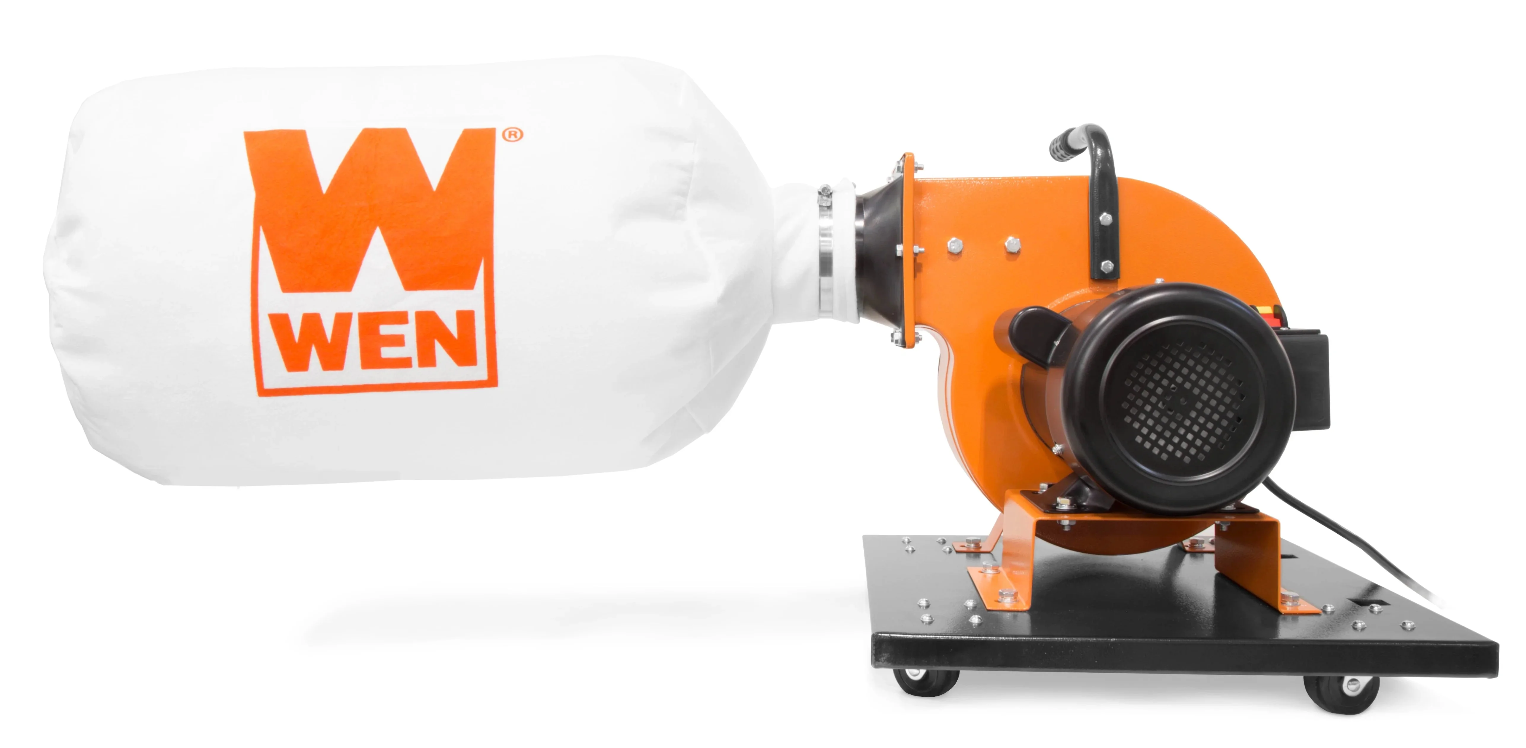 WEN Rolling Dust Collector With 7.4-Amp Induction Motor, 15-Gallon Bag - Image 3 WEN Rolling Dust Collector With 7.4-Amp Induction Motor, 15-Gallon Bag - Image 3