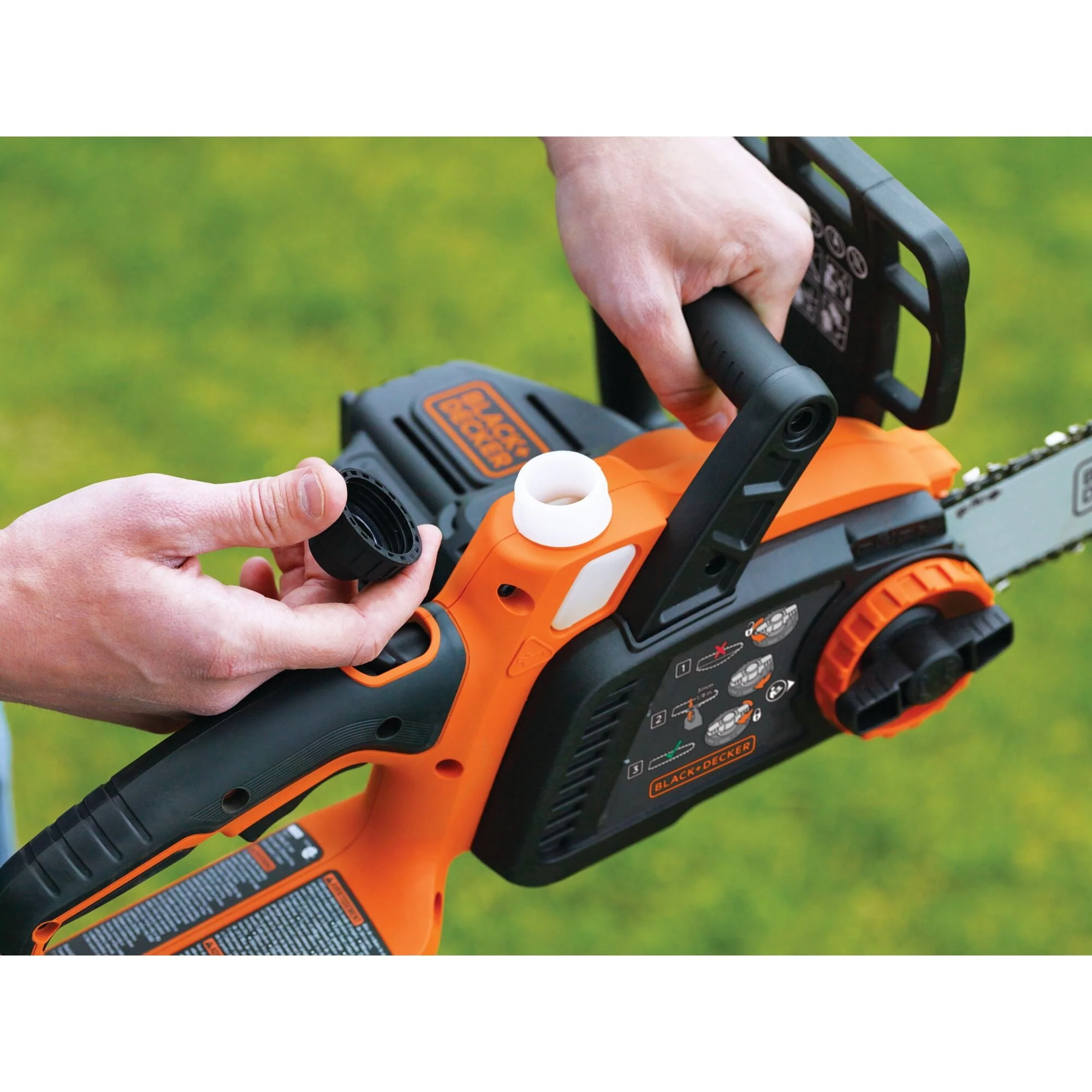 BLACK+DECKER LCS1020 20V MAX Lithium 10 in. Chainsaw - Image 11