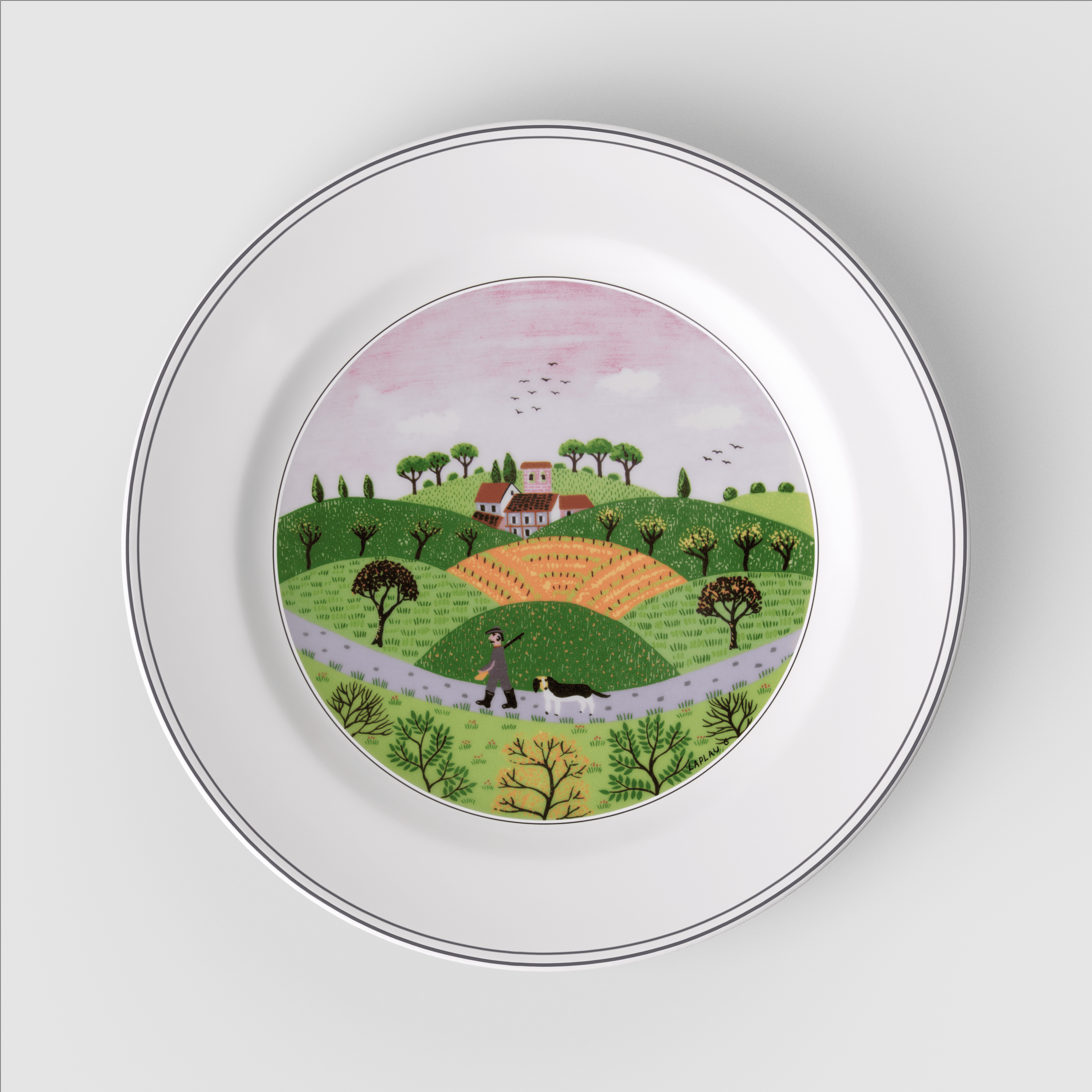 Villeroy & Boch Design Naif Dinner plate