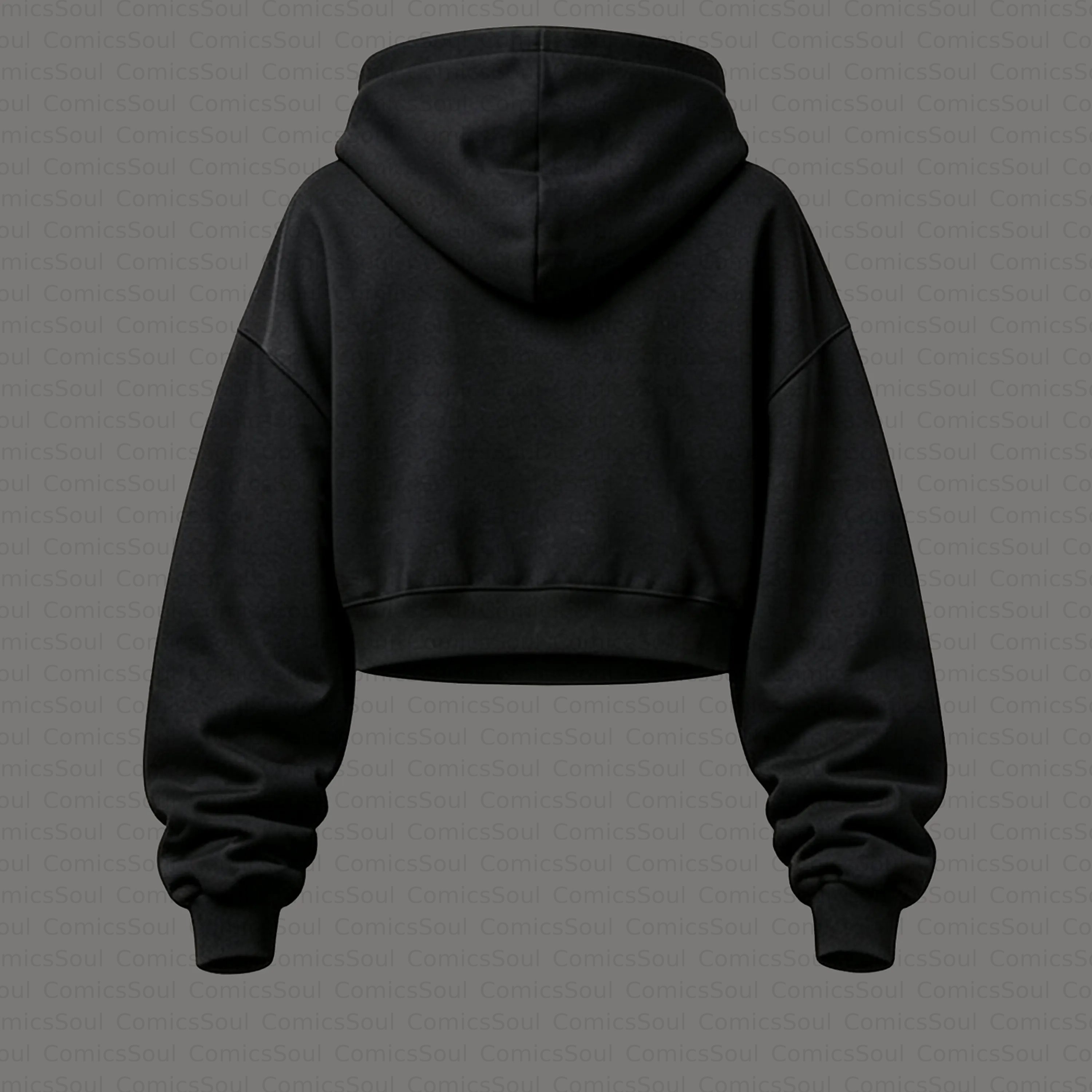 Demon Slayer Cropped Long Sleeve Hoodie & High Waist Jogger Pants Two Piece TeeThreads Sustain the Scene with Custom Apparel