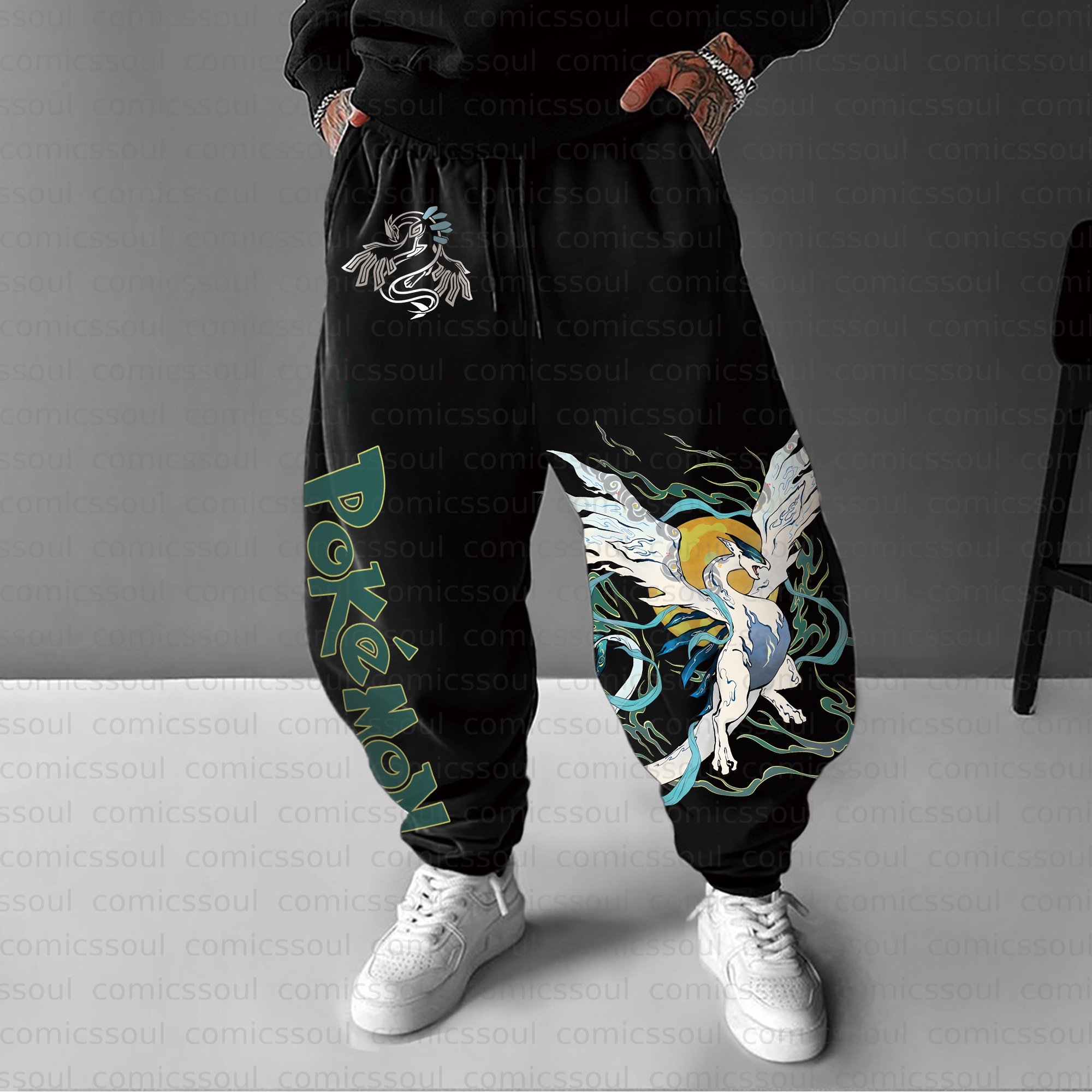 Unisex Anime Inspired Vintage Pants
