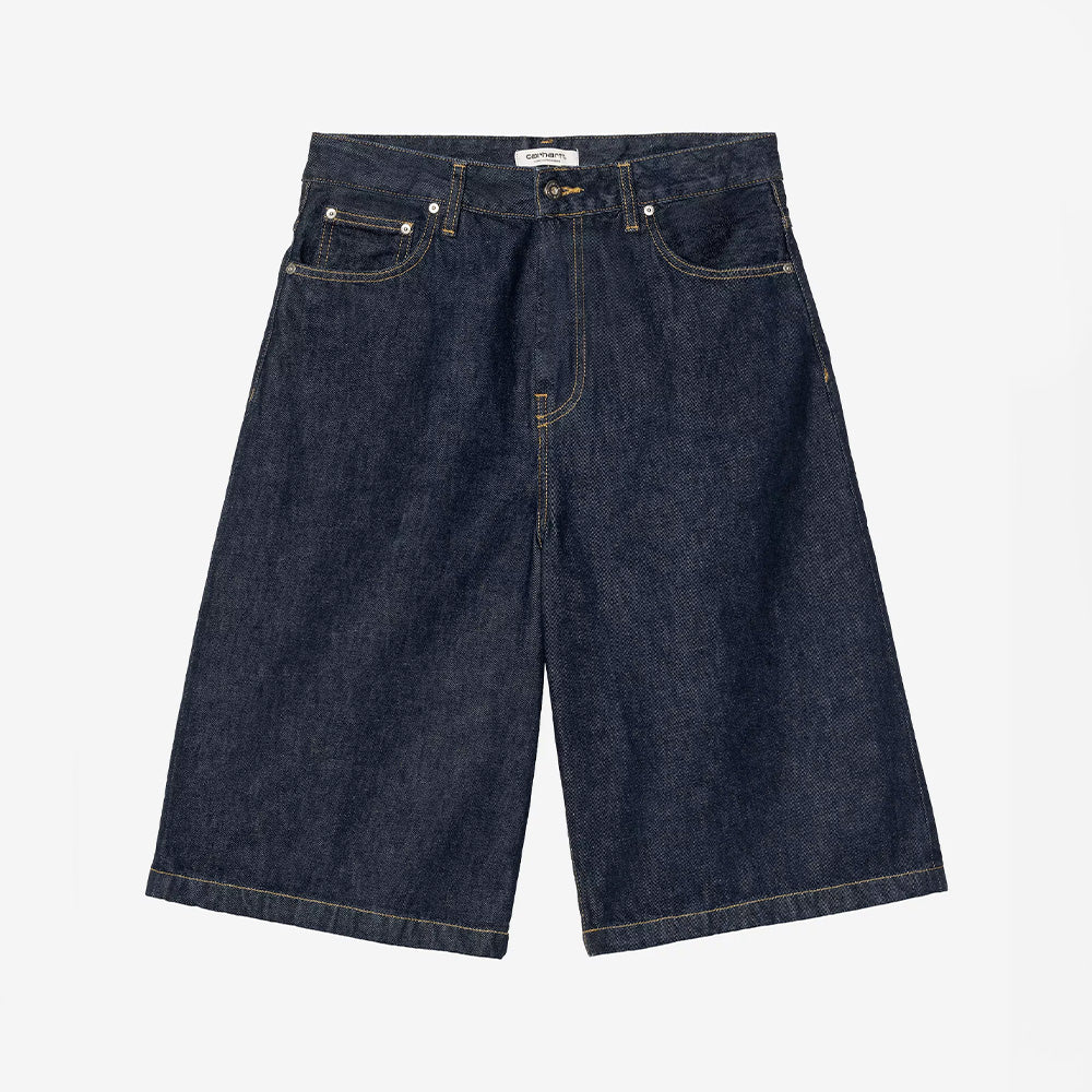 Carhartt WIP - Short W Belmont Smith Denim - Bleu Rinsed