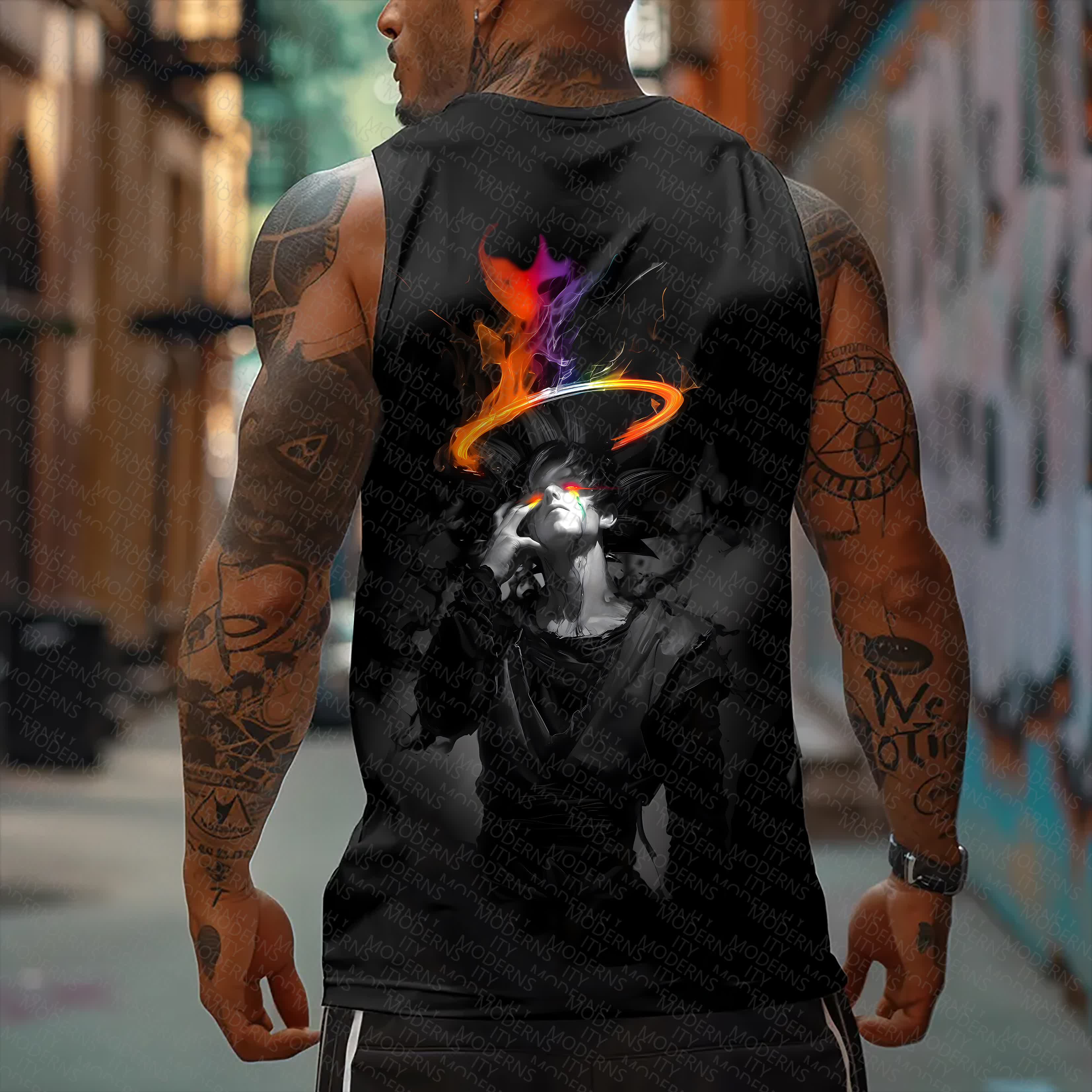 Unisex  “Comicssoul” Casual Anime  Tank Top