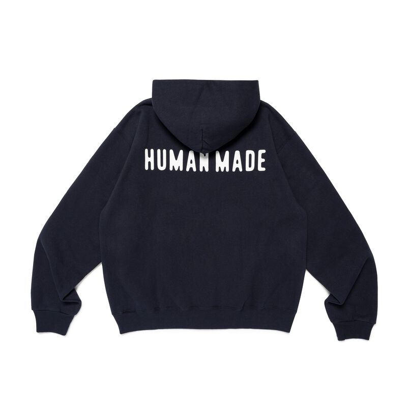 HUMAN MADE CLASSIC ZIP-UP SWEAT HOODIE