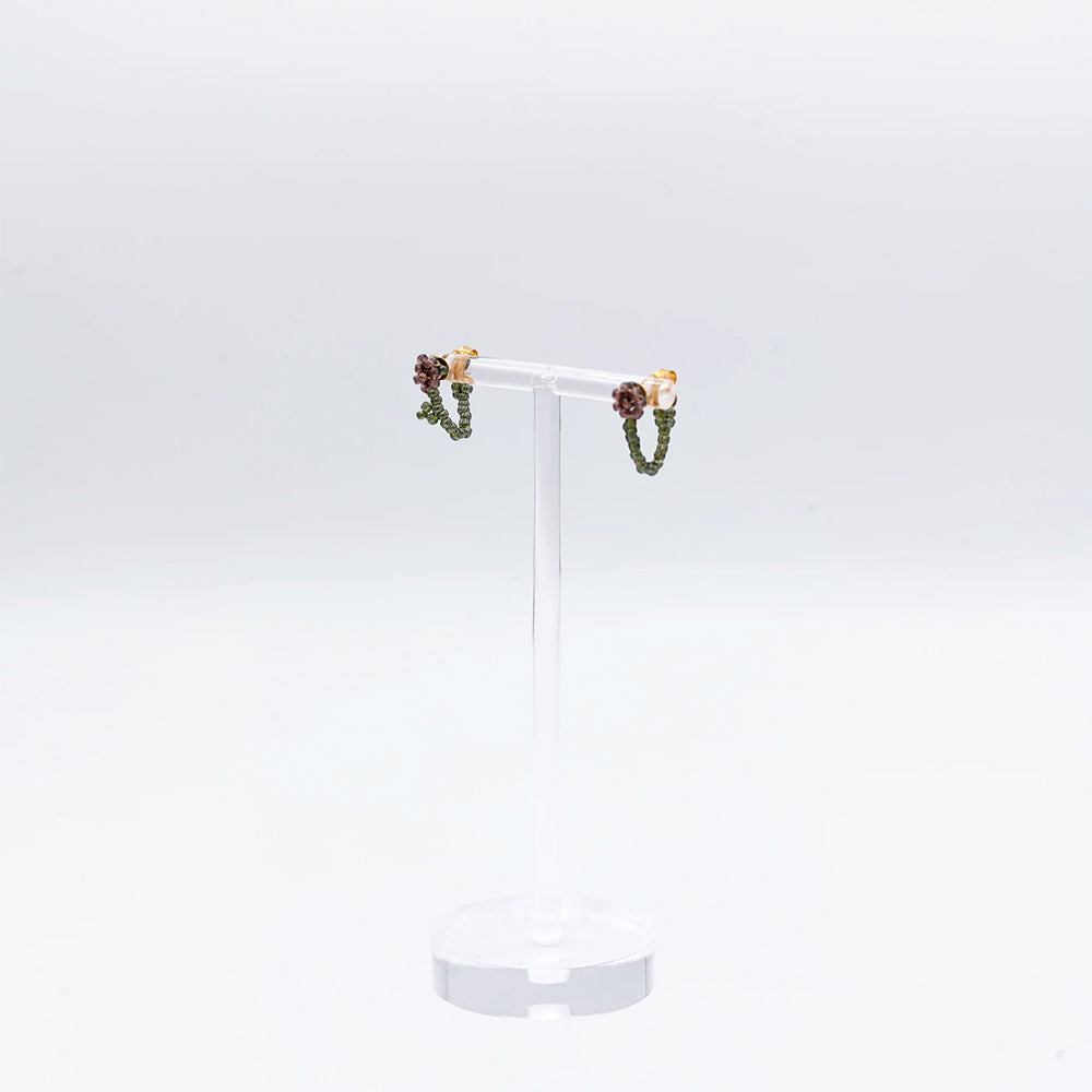 Labro - Boucles d'oreilles Fiori - Artichaut