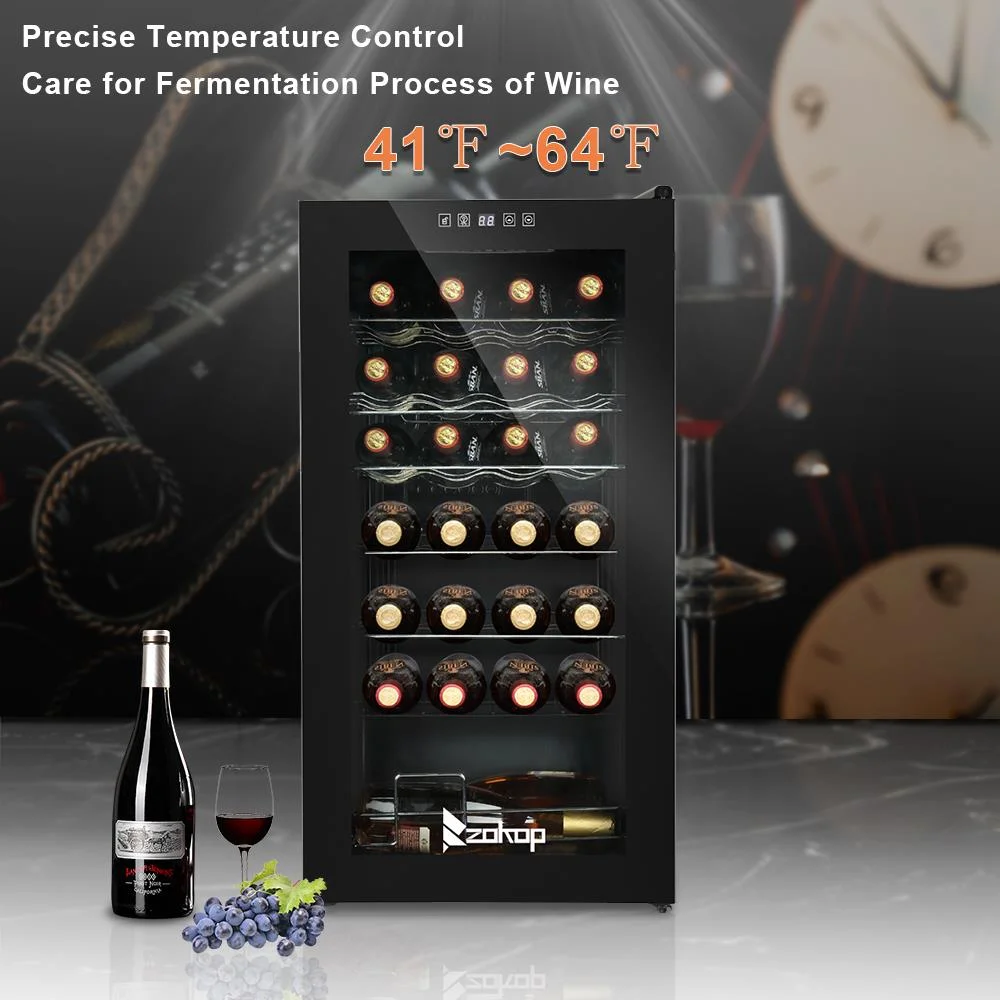 Ktaxon 18 Bottle Compressor Wine Cooler Freestanding Wine Fridge, Fast Cooling, Low Noise - Image 58