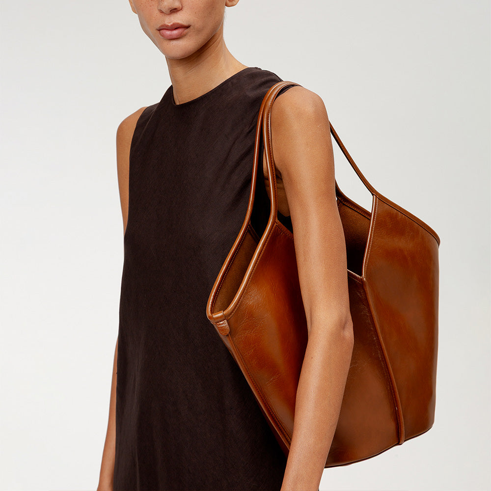 Hereu - Sac Calella Leather - Marron Clair
