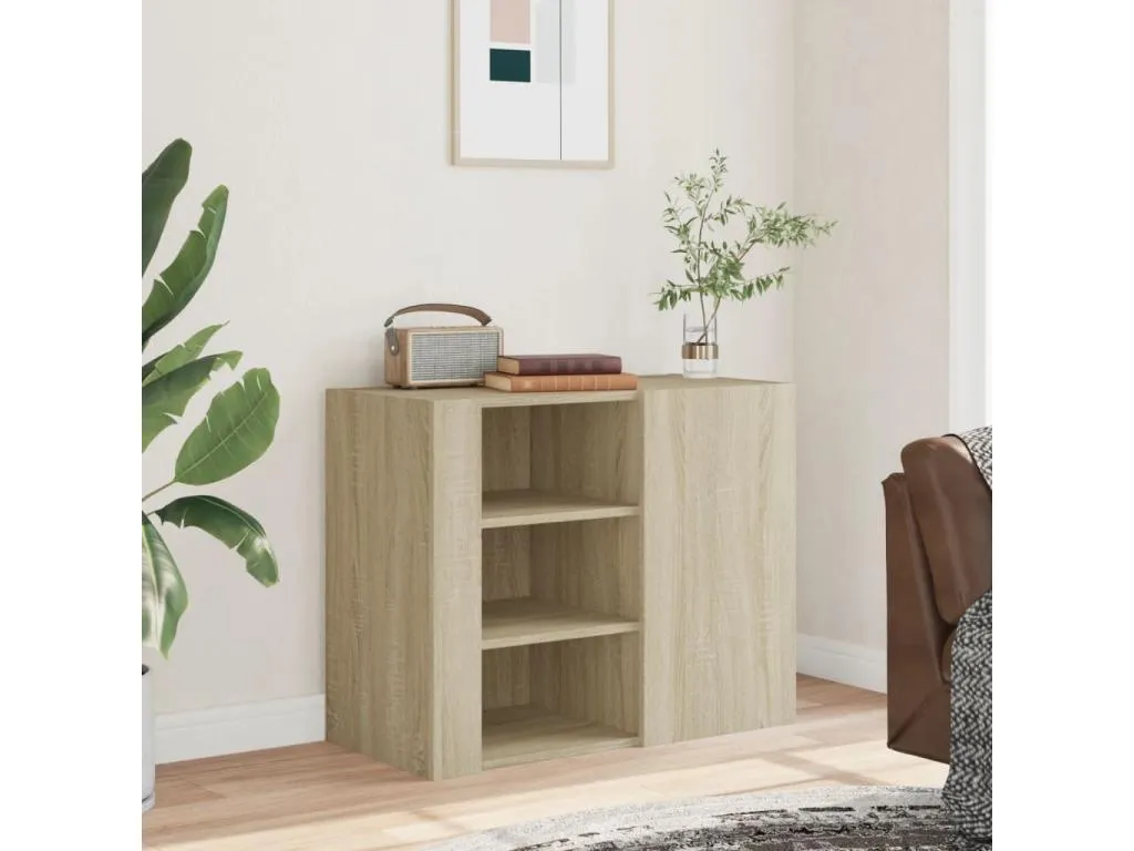 Armario de pared madera de ingeniería roble Quietena 75x35x60 cm