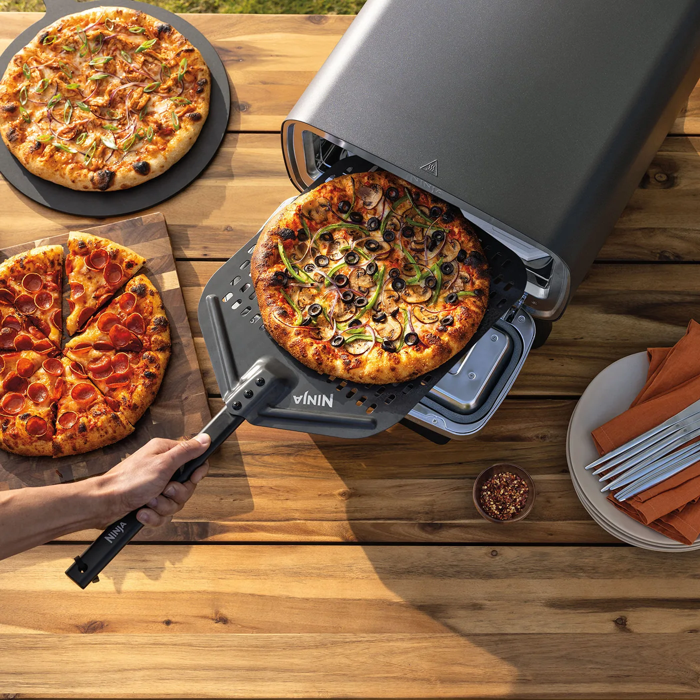 5 pizza settings