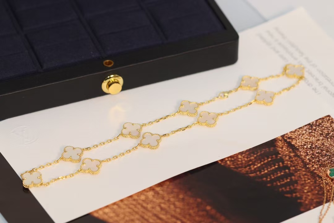 VCA Vintage Alhambra Necklace, 10 Motifs - Original Replica Club