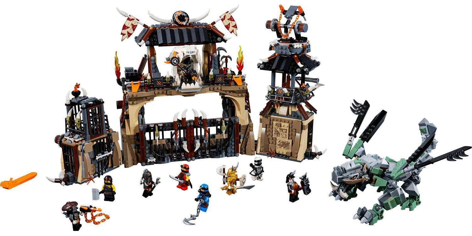 LEGO Ninjago Dragon Pit 70655 Ninja Dragon Building Toy - Image 2