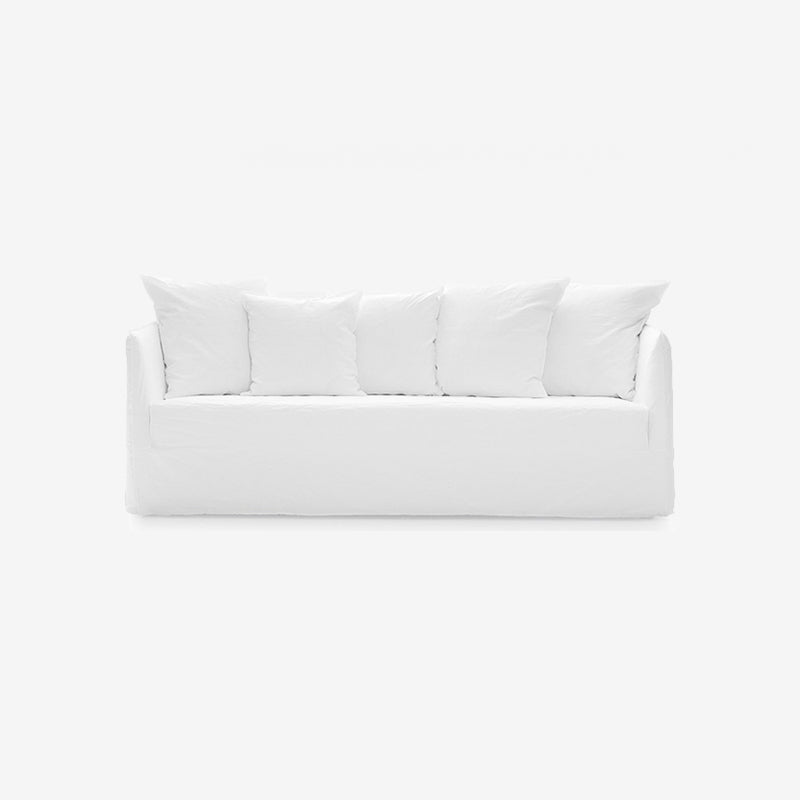 Gervasoni - Canapé Ghost n°10G - Lin Blanc