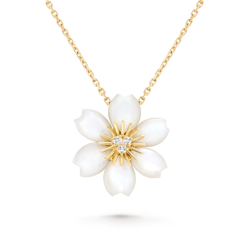 Replicate Rose de Noël pendant, mini model(1:1 replica) - Original Replica Club