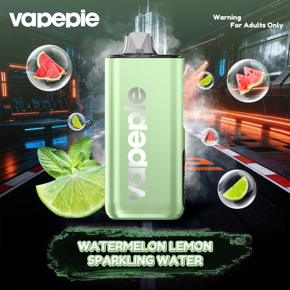 WATERMELON LEMON SPARKLING WATER & VAPEPIE Pro 40000 PUFFS