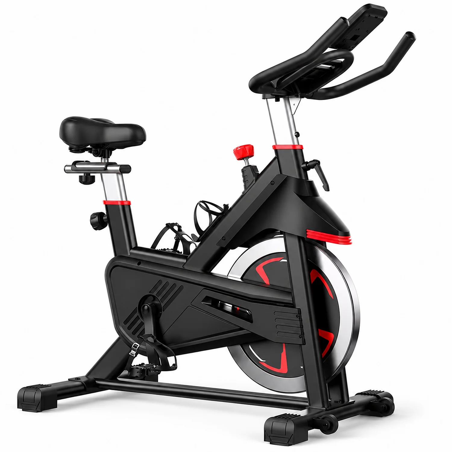 Indoor Magnetic Exercise Bike with App Connectivity